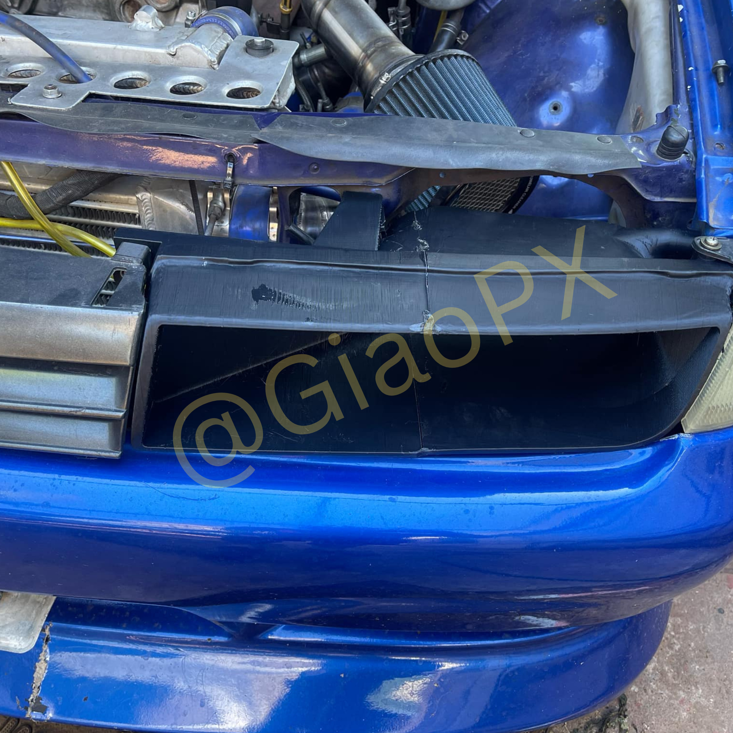 Nissan Cefiro A31 Left Intake Headlight Big Openning 3D print model_1