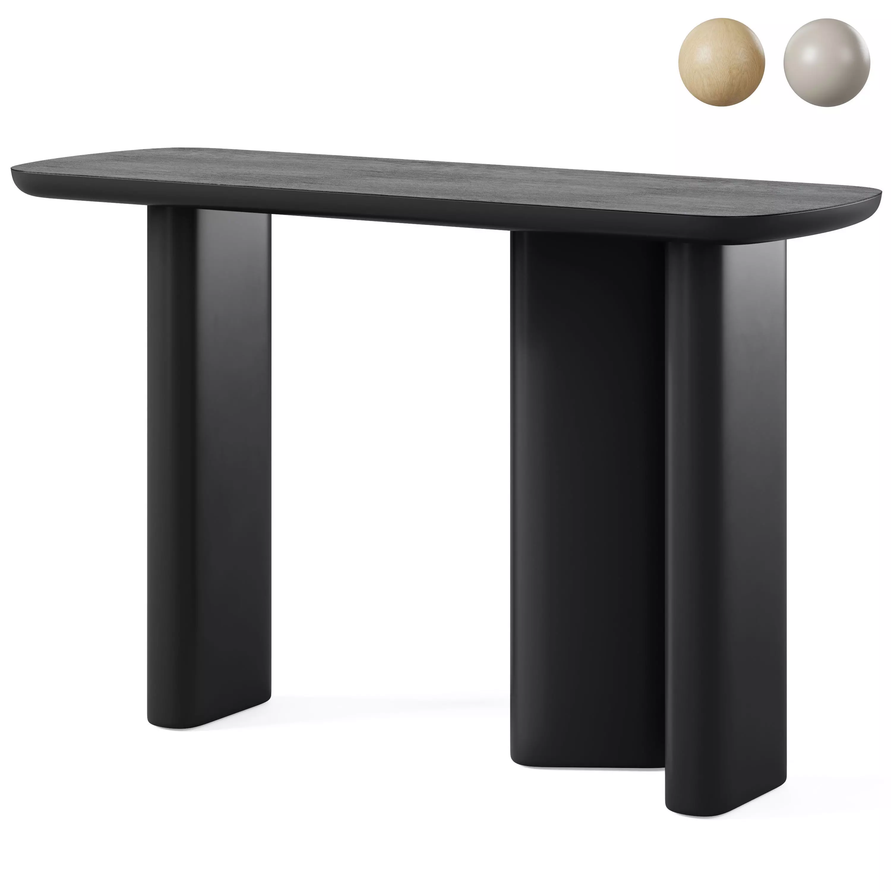 Console table KUMO by Skdesign 3D model_0