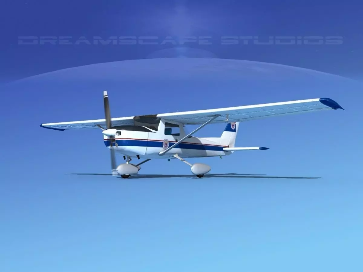 Cessna 152 Commuter V08 3D model_0