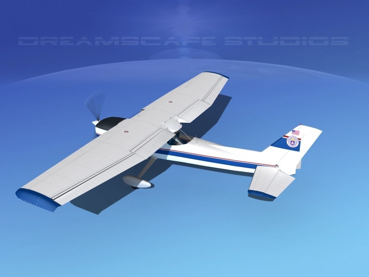 Cessna 152 Commuter V08 3D model_8