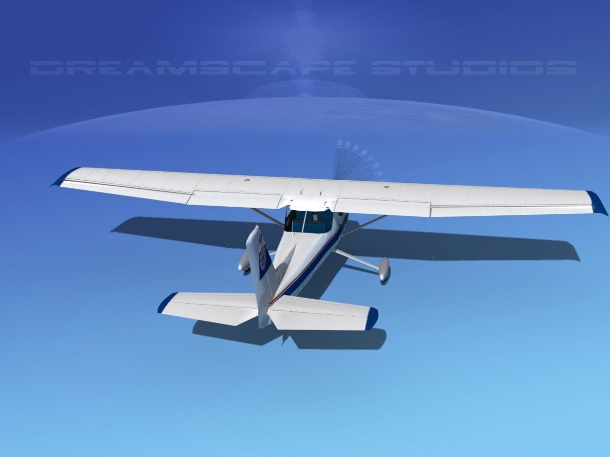 Cessna 152 Commuter V08 3D model_6