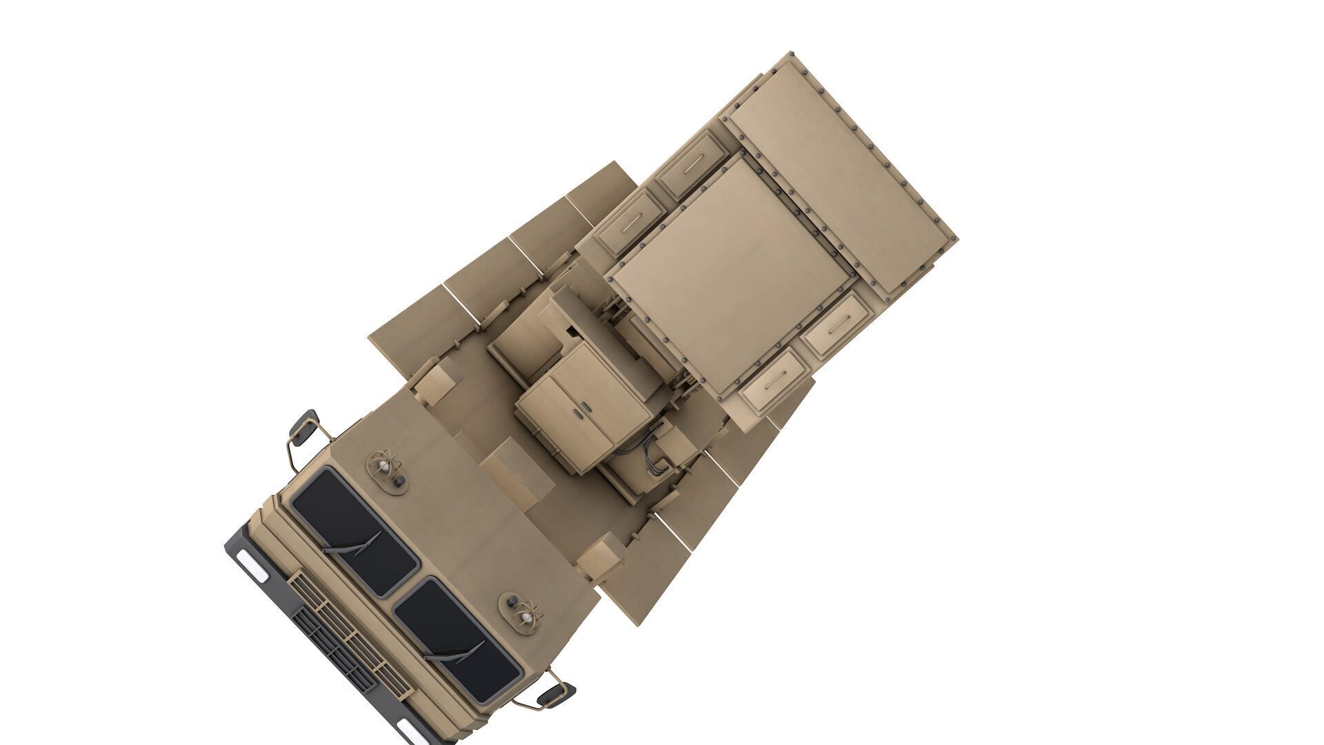 Bavar-373 Radar 3D model_4