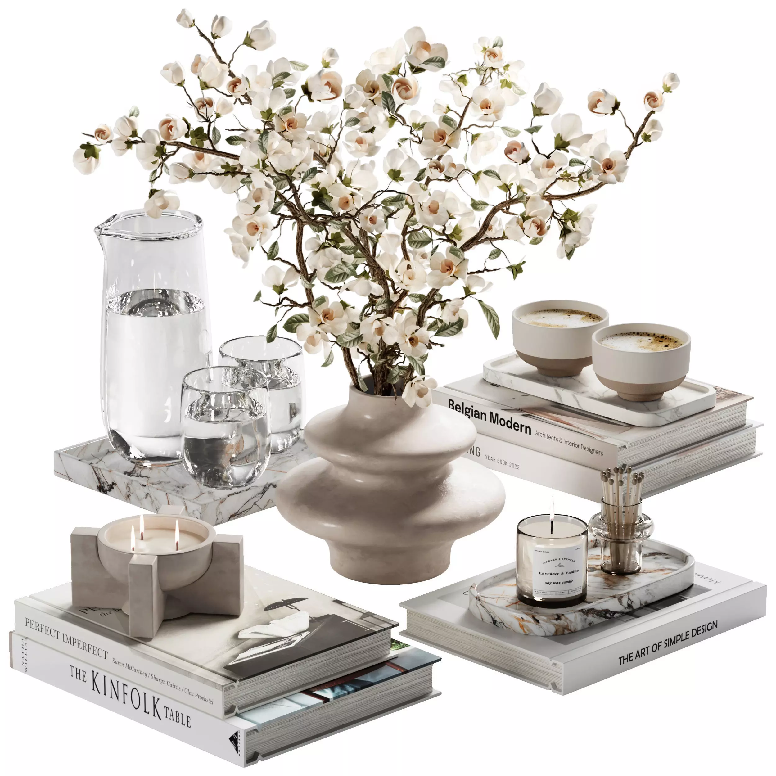 Decorative Set 36 3D model_0