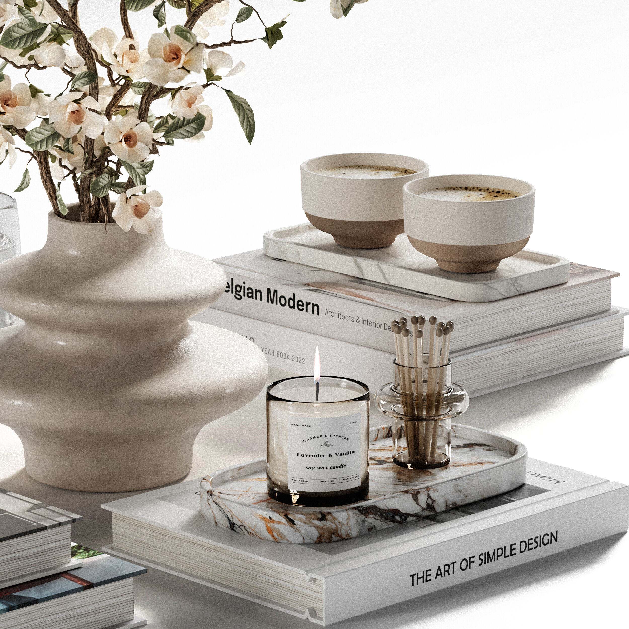 Decorative Set 36 3D model_2