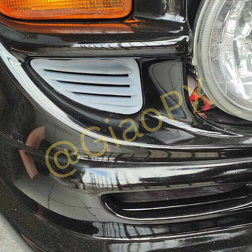Subaru Impreza GC8 Front Bumper Lower Vent Scanned 3D Model 3D print model