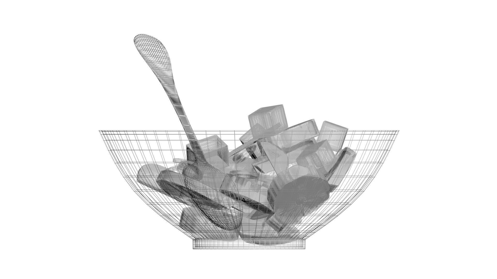 Greek Salad 3D model_31