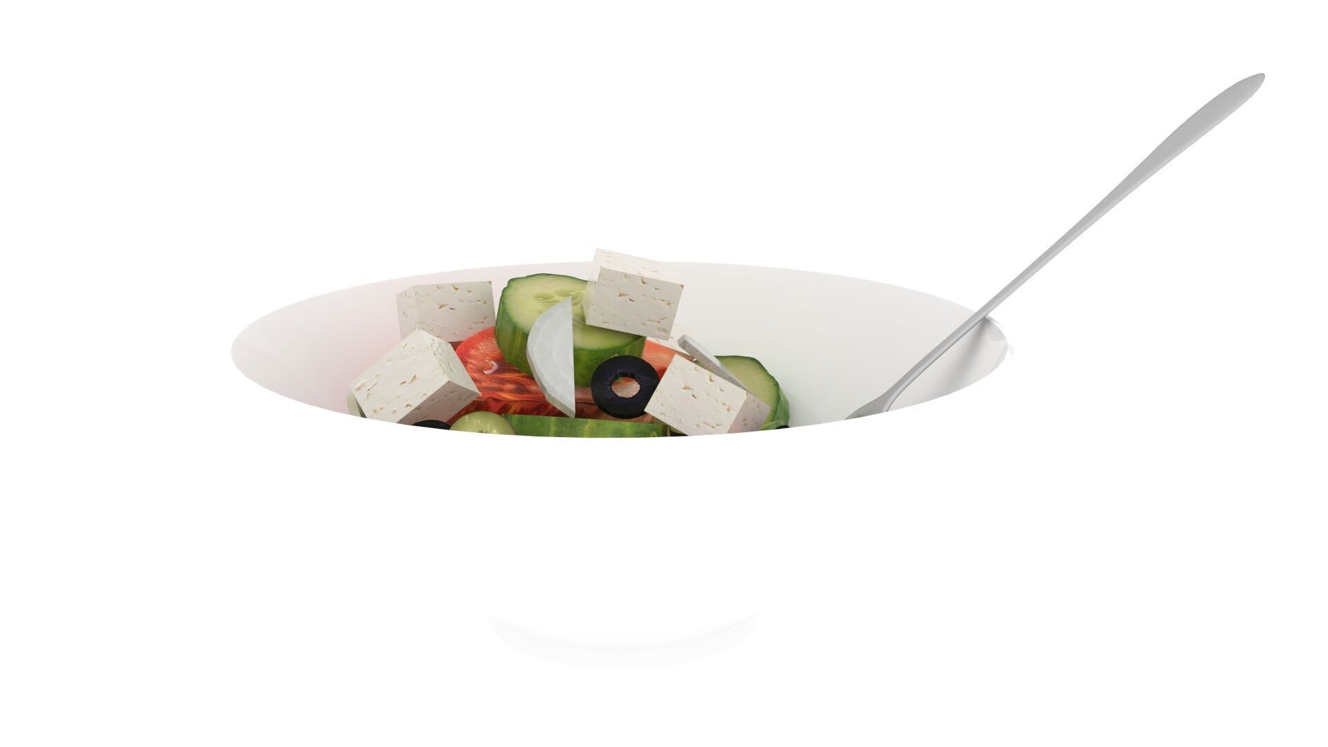 Greek Salad 3D model_13
