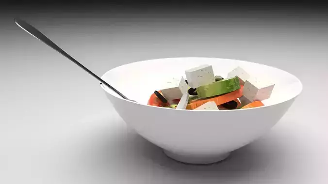 Greek Salad 3D model