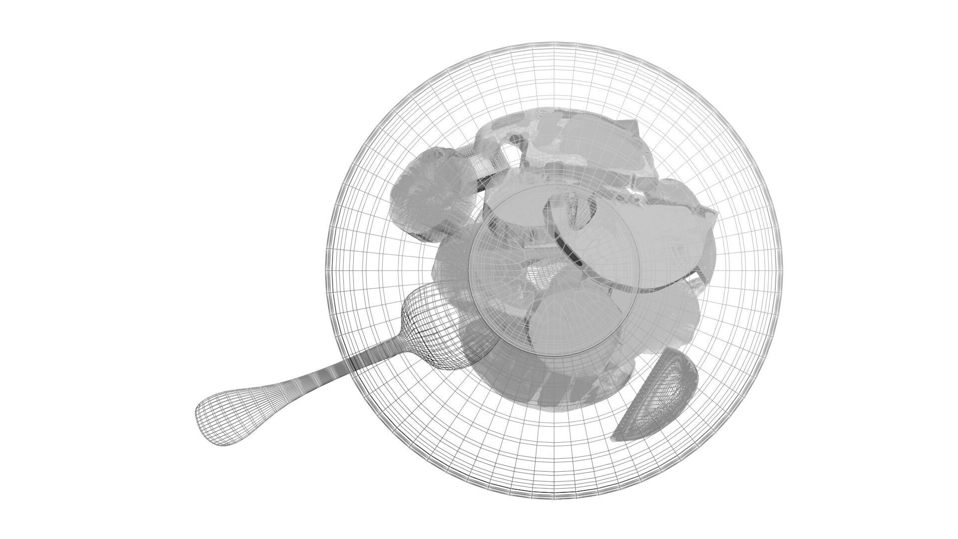 Greek Salad 3D model_32