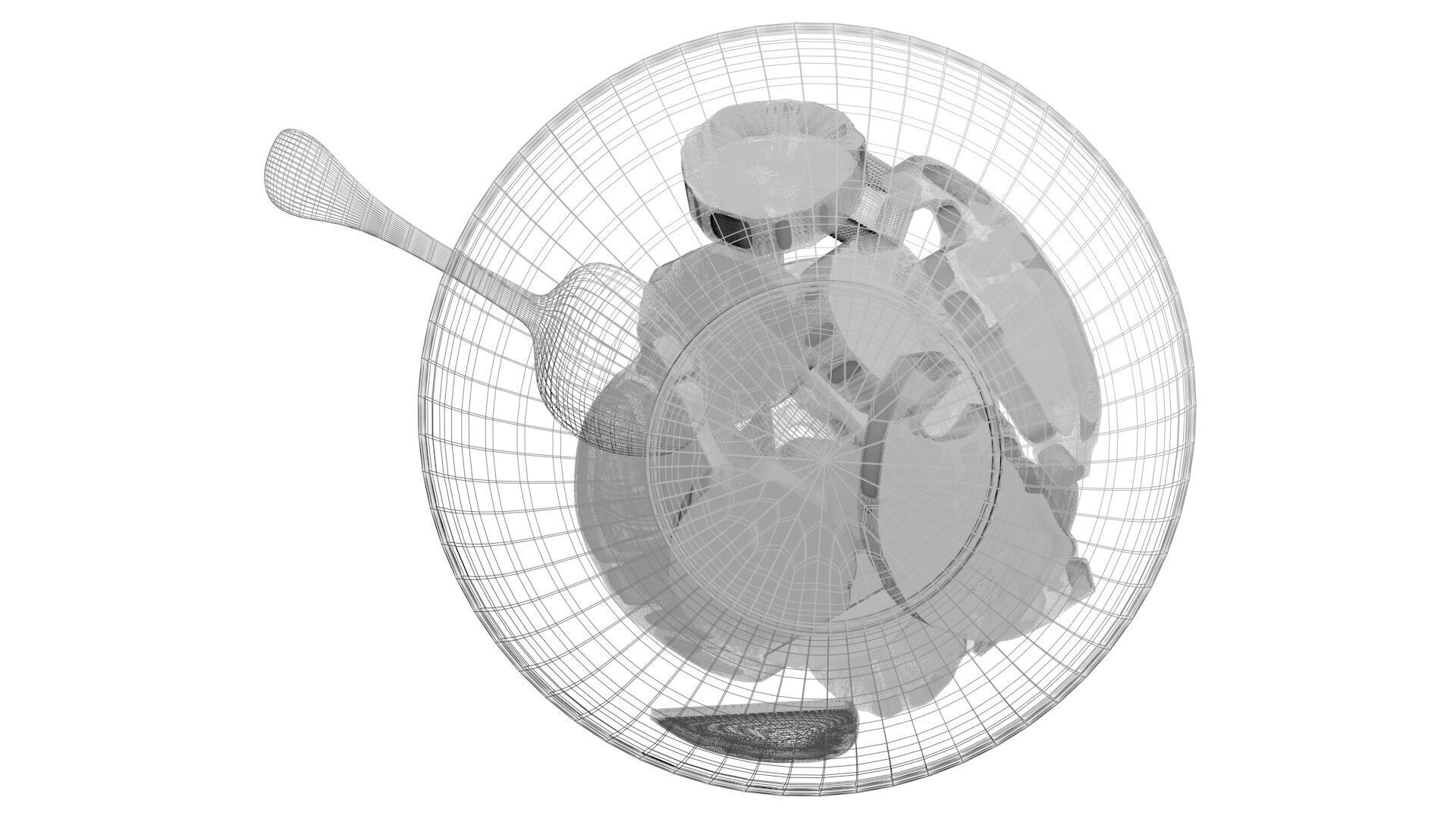 Greek Salad 3D model_27