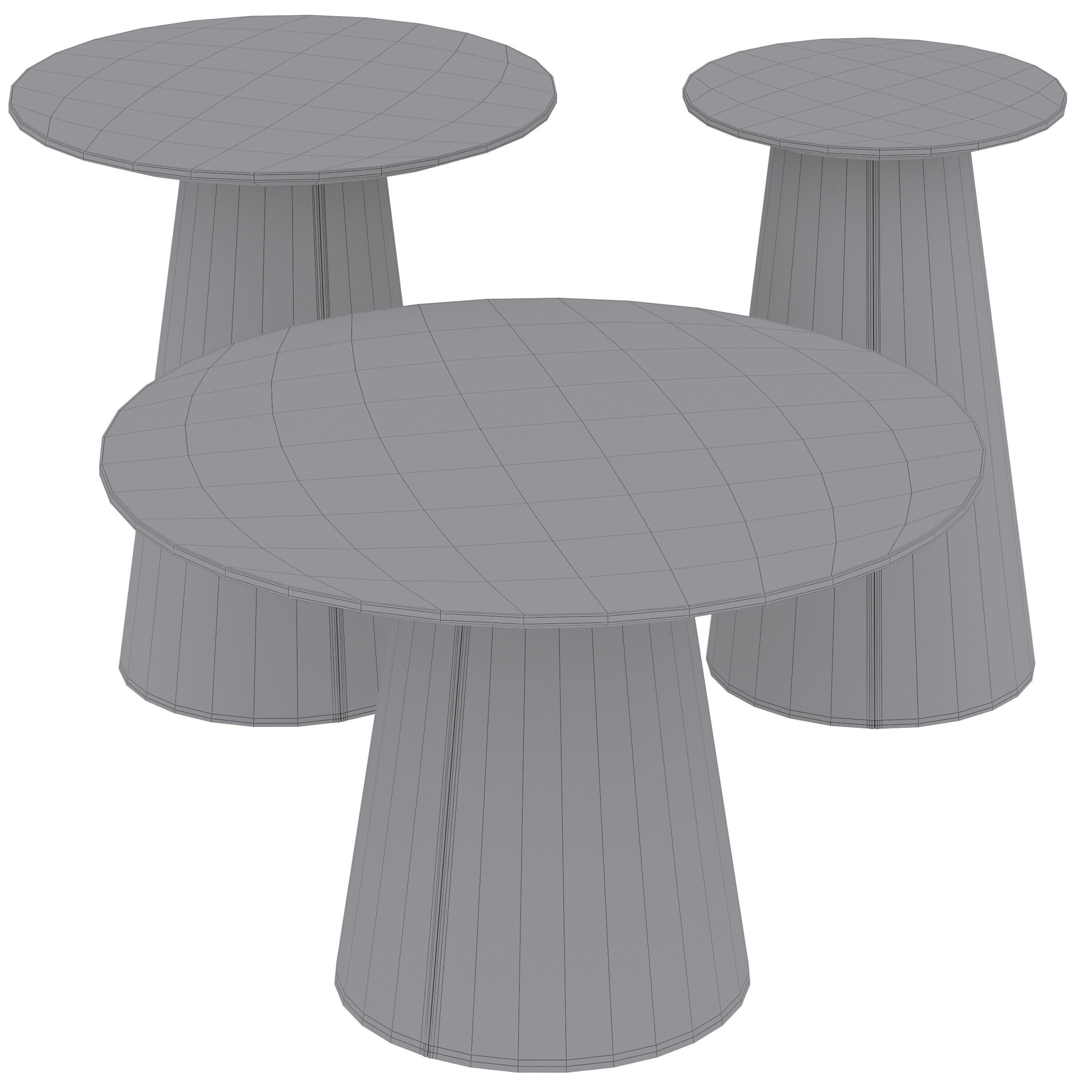 Coffee table Lagen by Skdesign 3D model_5