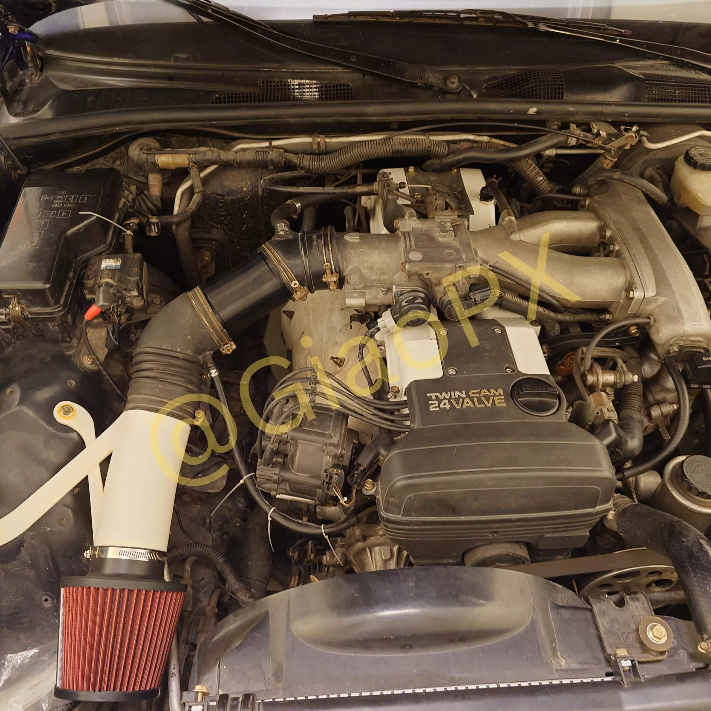 Toyota Crown JZS133 2JZ-GE Pod Filter kit 3D print model_0