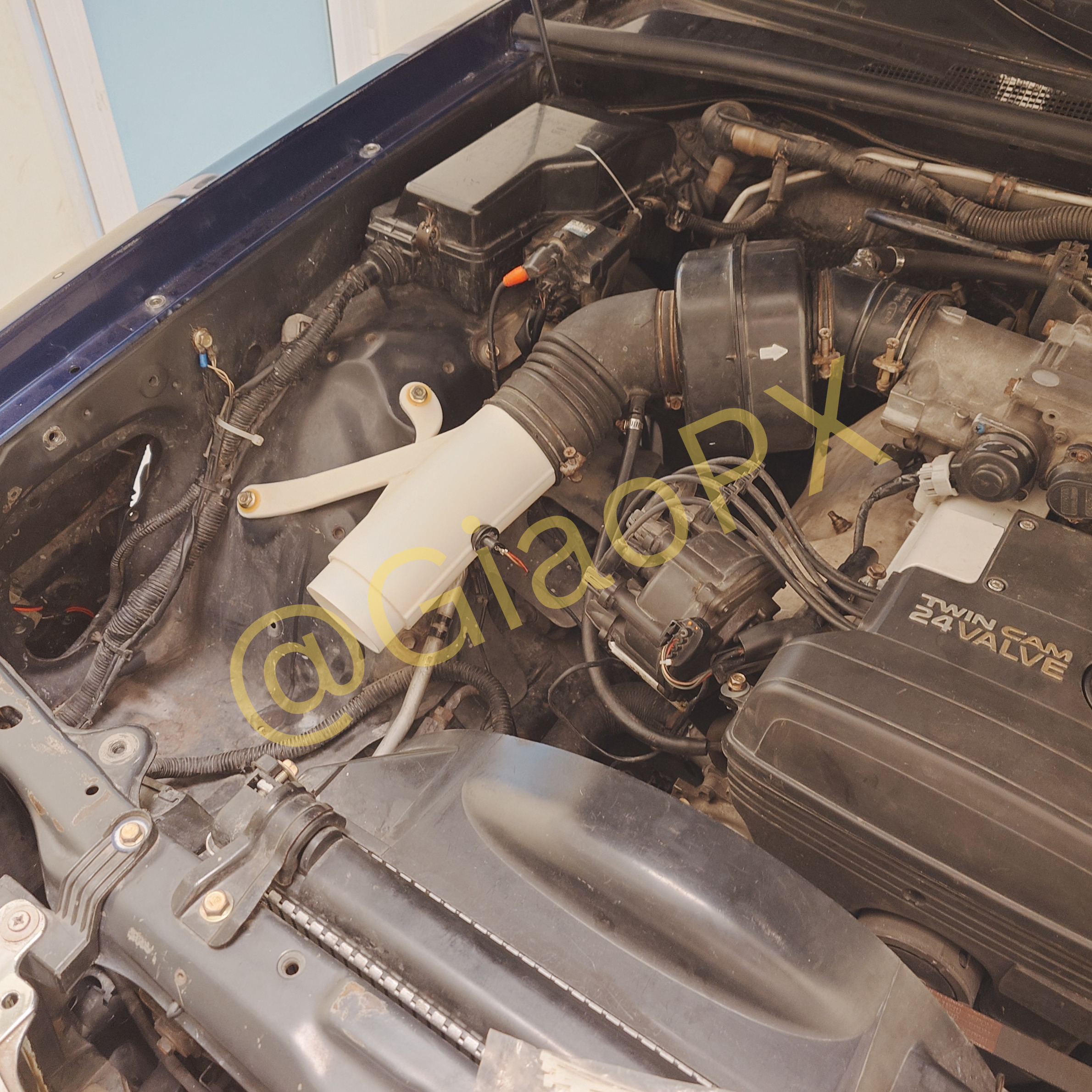 Toyota Crown JZS133 2JZ-GE Pod Filter kit 3D print model_2