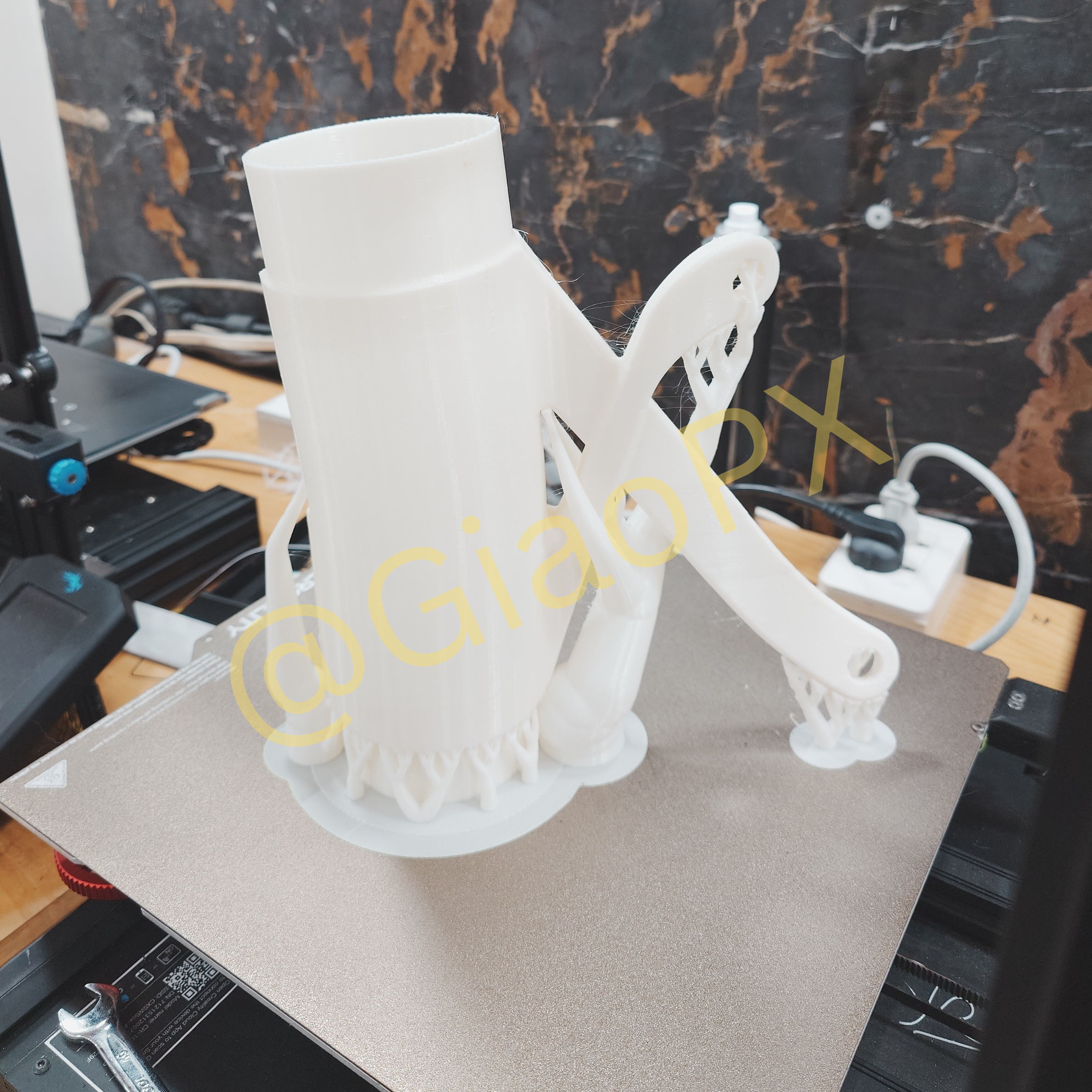 Toyota Crown JZS133 2JZ-GE Pod Filter kit 3D print model_9