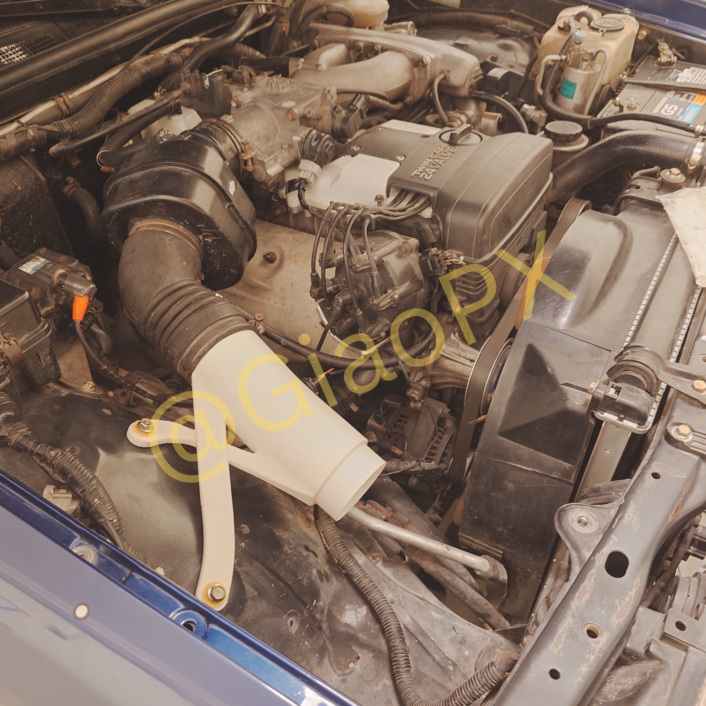 Toyota Crown JZS133 2JZ-GE Pod Filter kit 3D print model_1