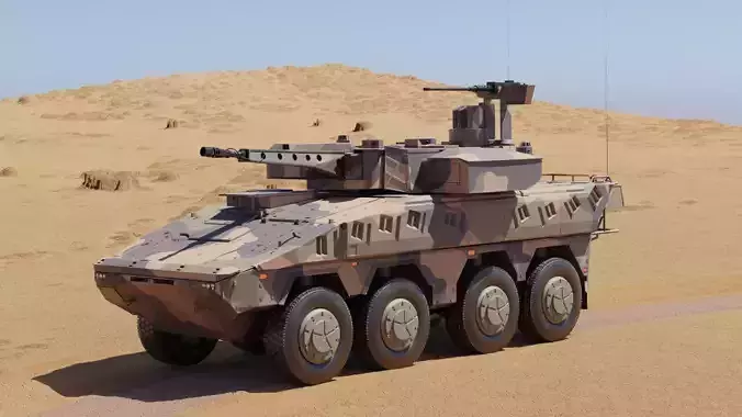 Boxer MRAV High-poly