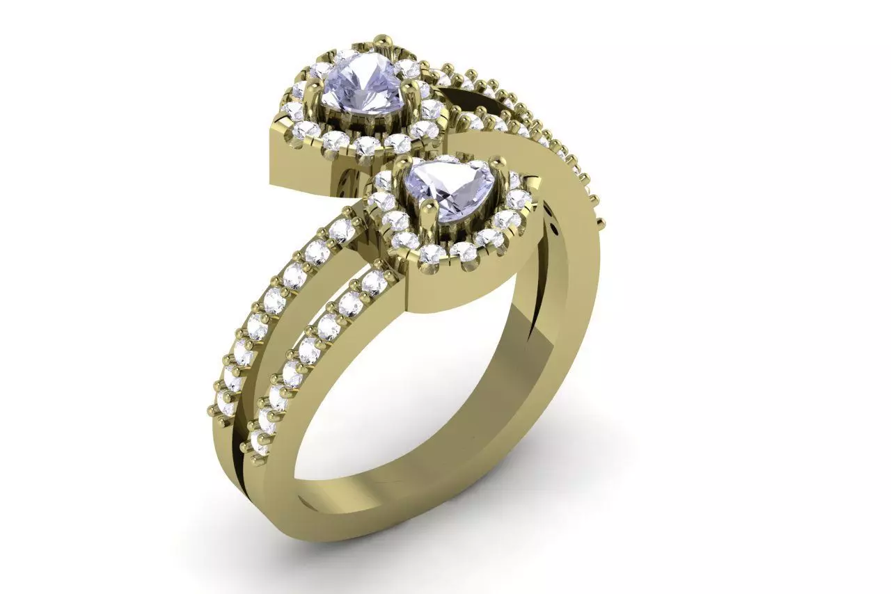 Women Ring 3D print model