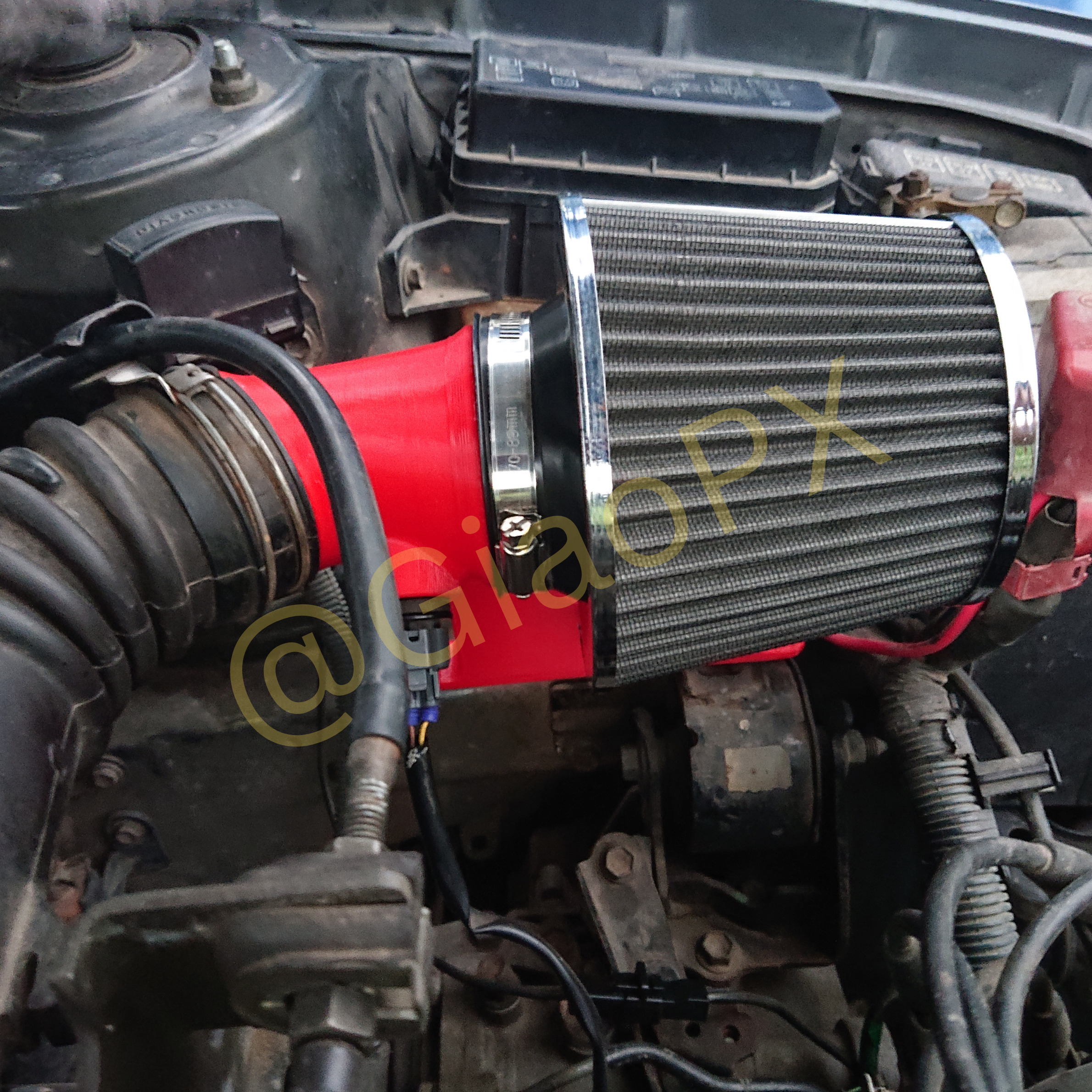 Toyota Corolla Corona 4AFE Pod Filter kit 3D print model_7