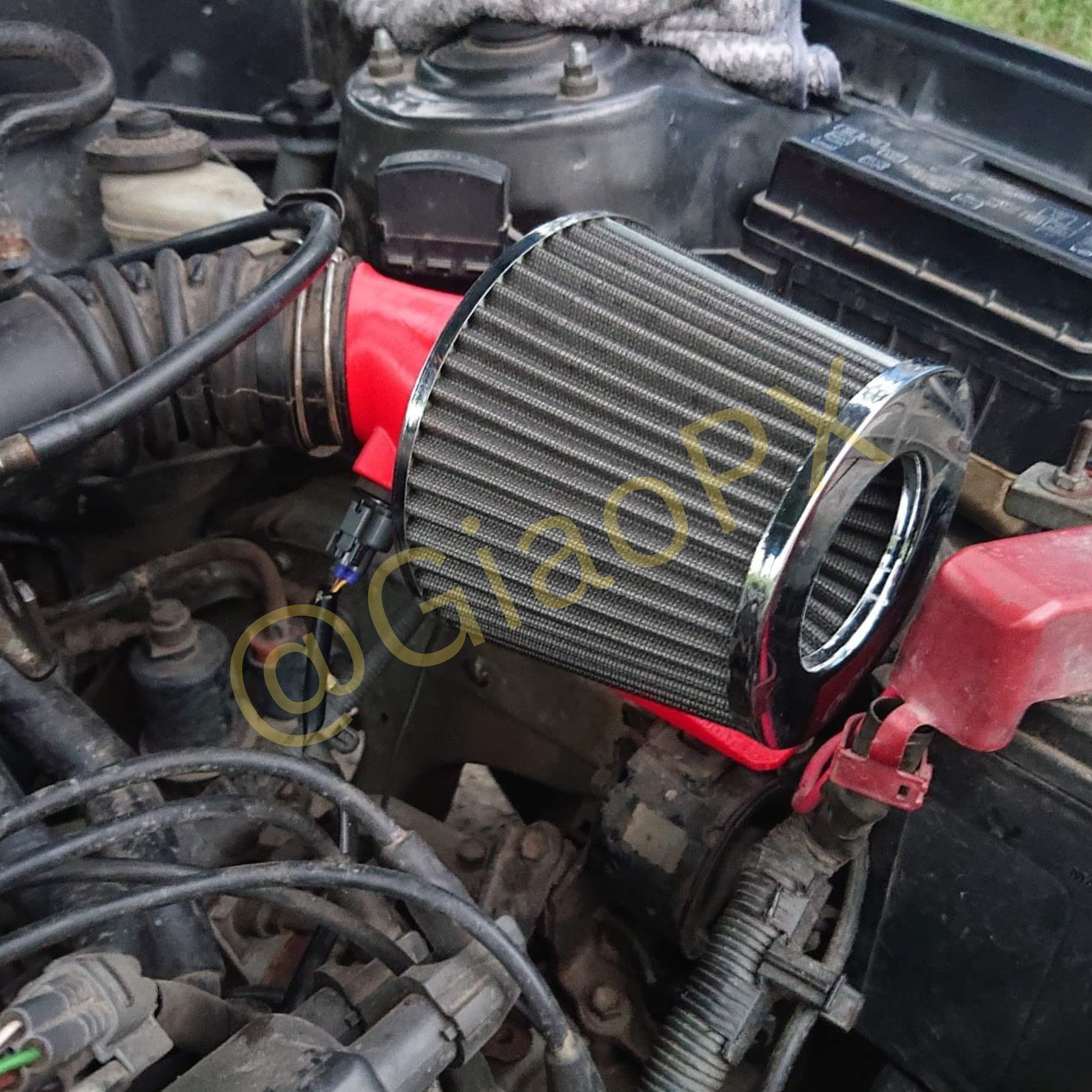 Toyota Corolla Corona 4AFE Pod Filter kit 3D print model_1