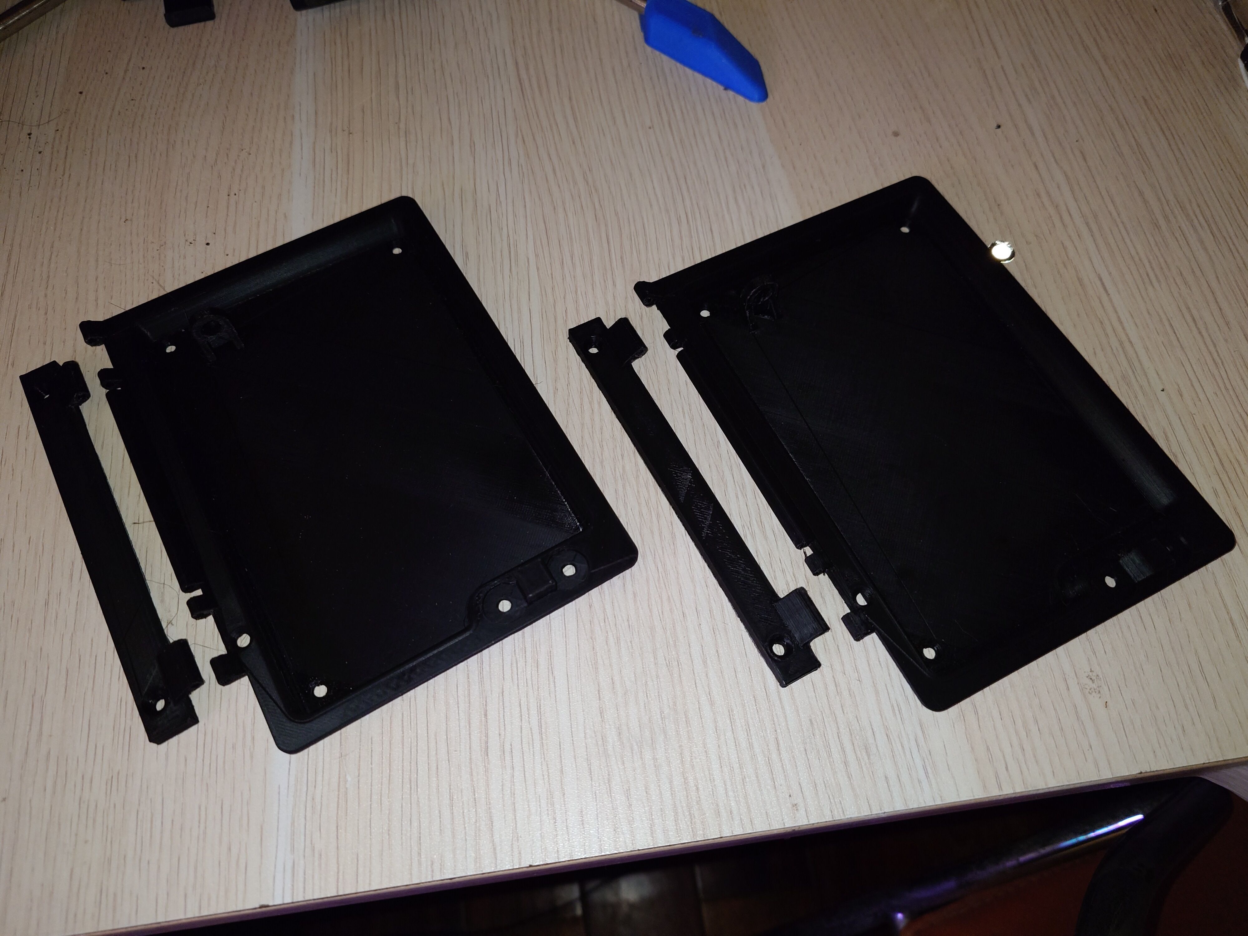 Toyota Crown JZS133 Center Console Storage Lid Hinge 3D print model_5