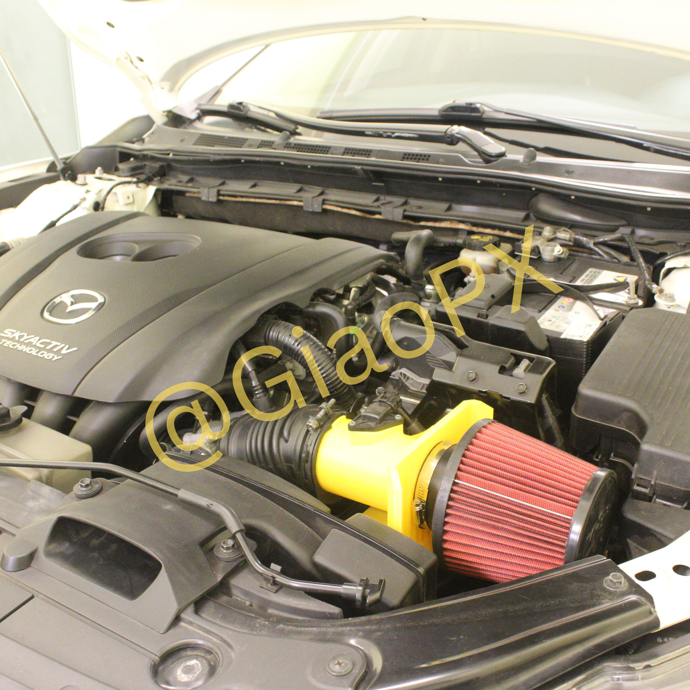 Mazda 3 6 CX5 CX8 Pod Filter Piping 2015 - 2024 3D print model 3D print model_6