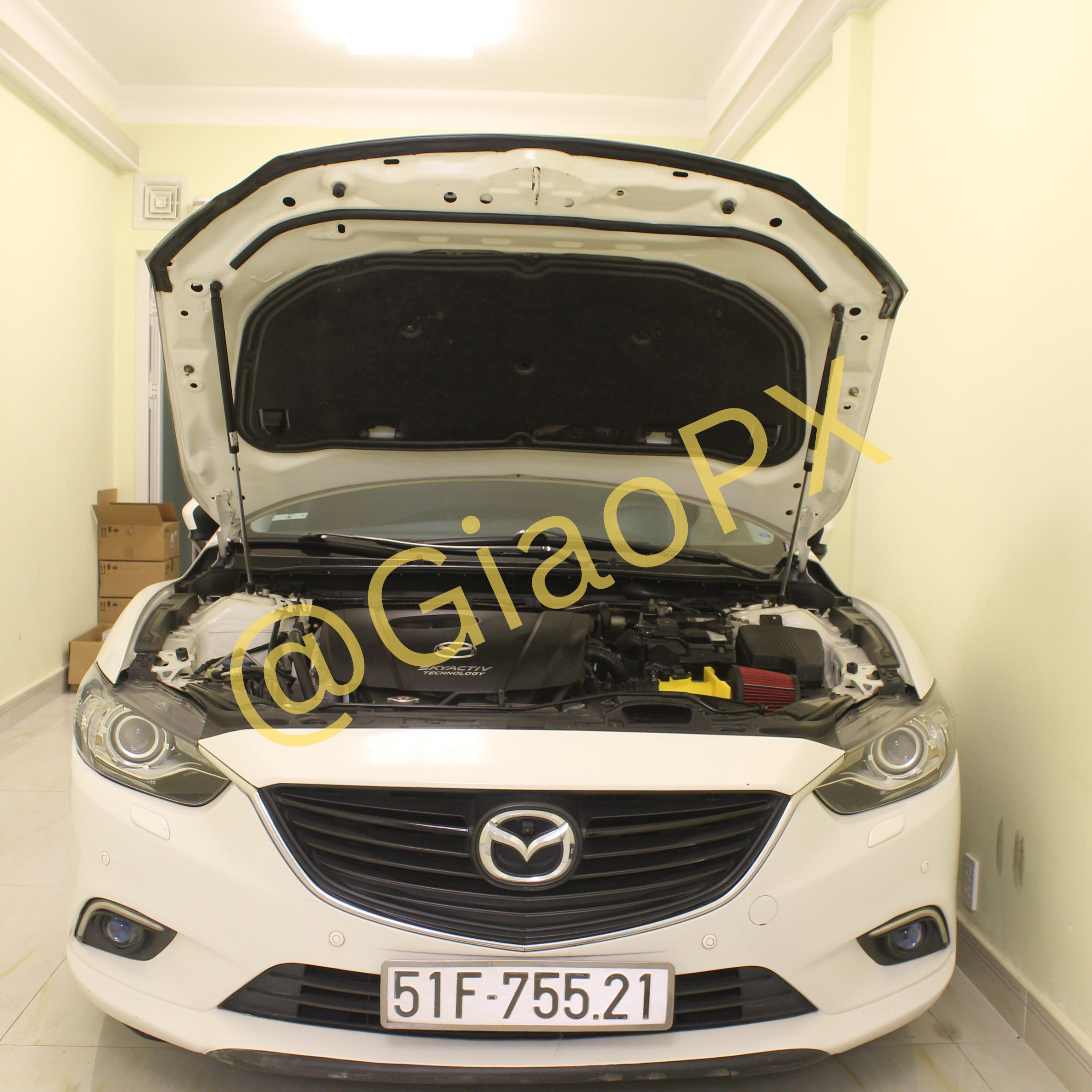 Mazda 3 6 CX5 CX8 Pod Filter Piping 2015 - 2024 3D print model 3D print model_10