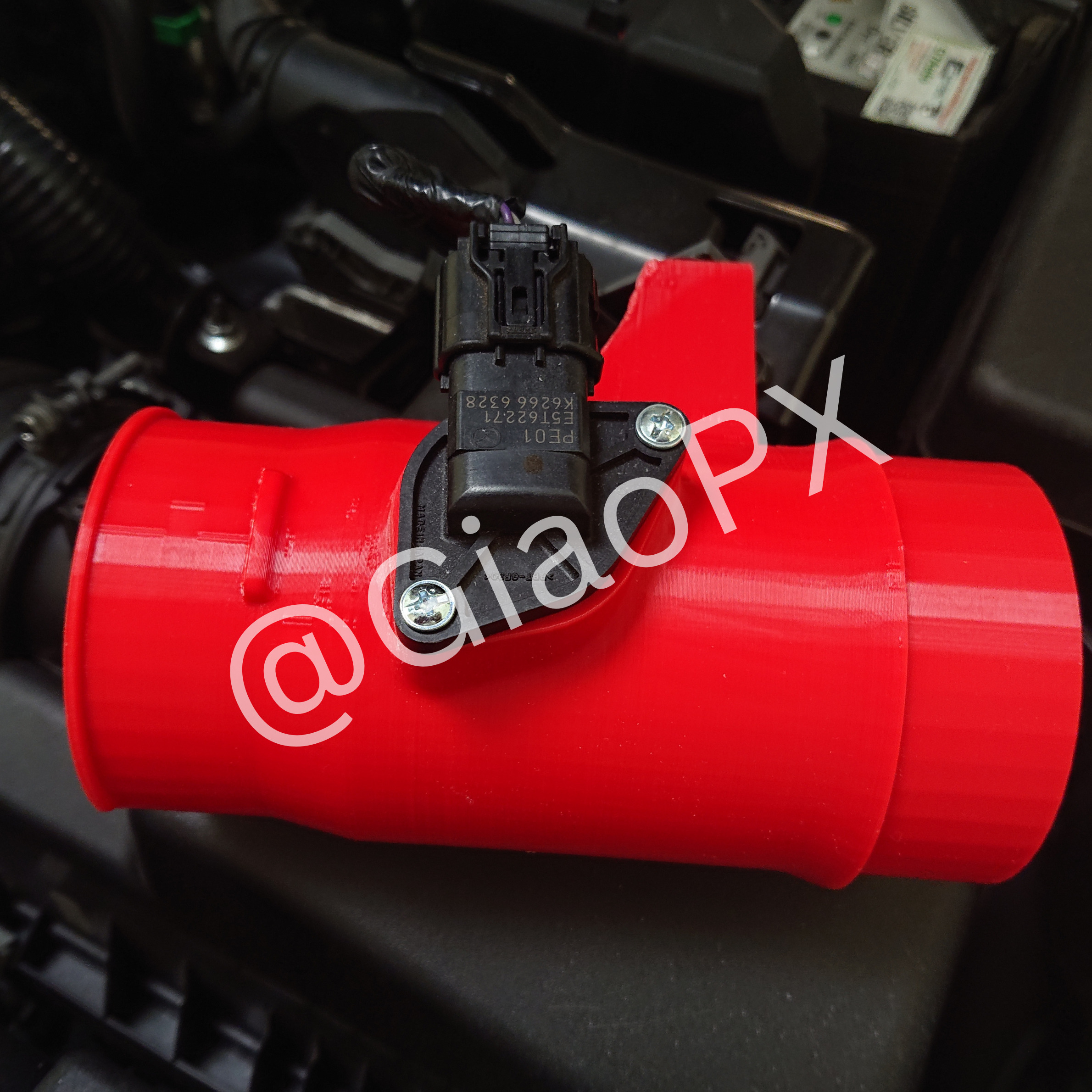 Mazda 3 6 CX5 CX8 Pod Filter Piping 2015 - 2024 3D print model 3D print model_21
