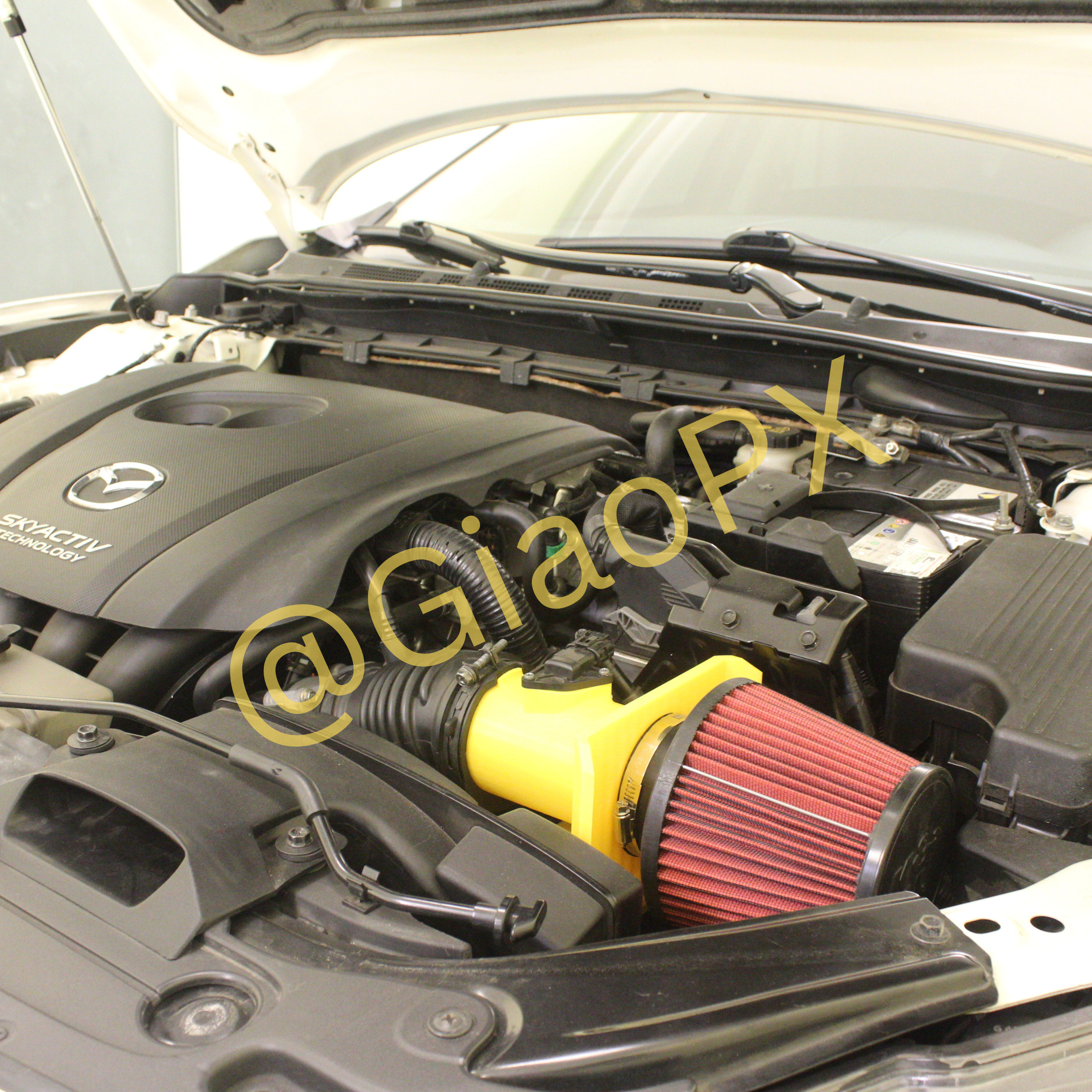 Mazda 3 6 CX5 CX8 Pod Filter Piping 2015 - 2024 3D print model 3D print model_5