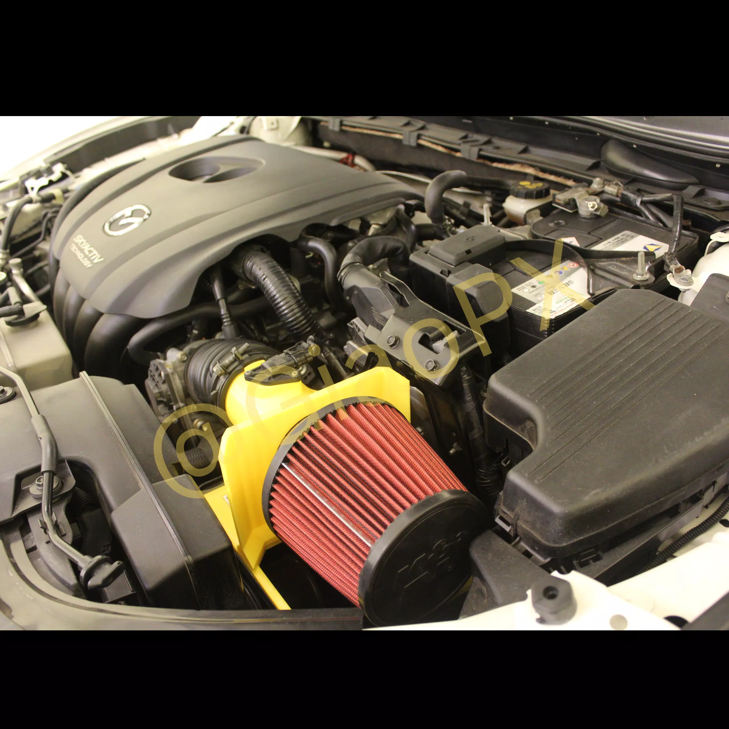 Mazda 3 6 CX5 CX8 Pod Filter Piping 2015 - 2024 3D print model 3D print model_0