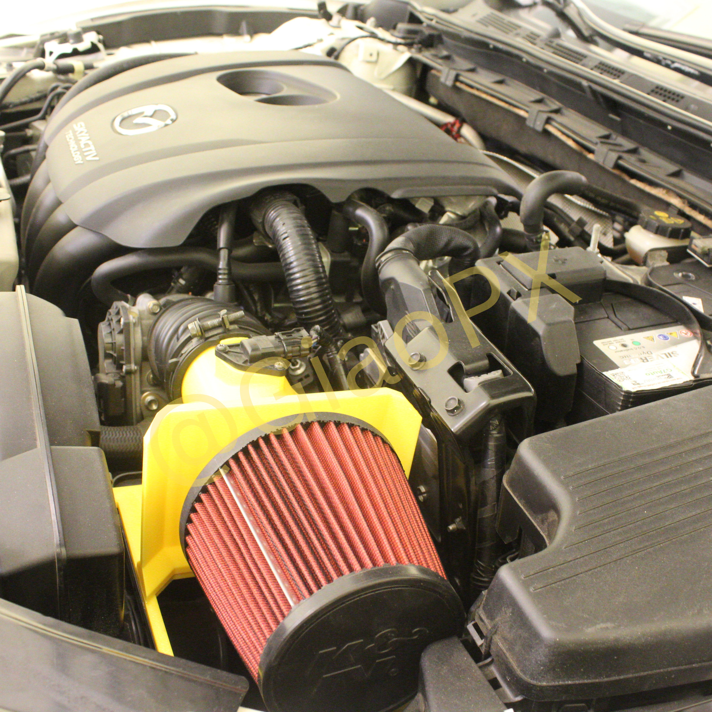 Mazda 3 6 CX5 CX8 Pod Filter Piping 2015 - 2024 3D print model 3D print model_2