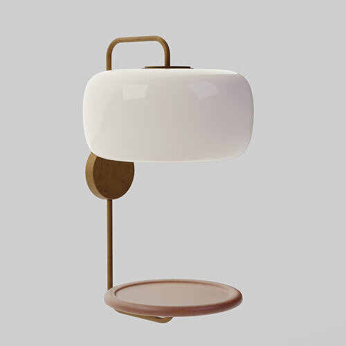 Henry Sconce By Anthropologie in Brown 3D model