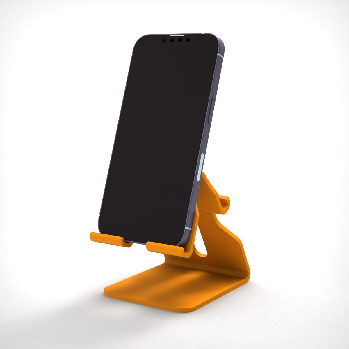 Dual Position Stand for Smartphones 3D print model_10