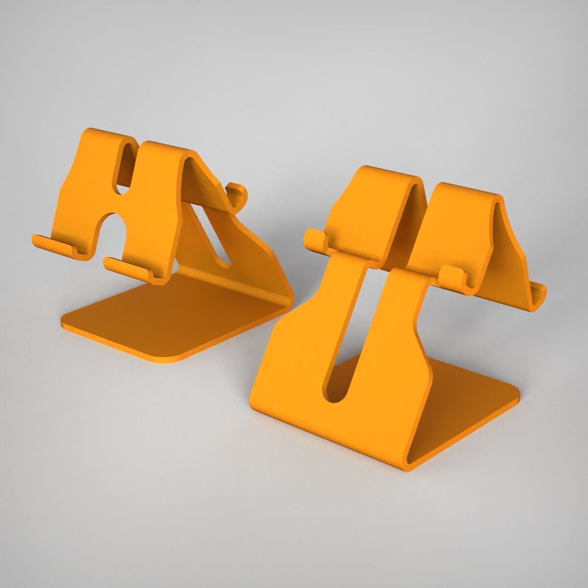 Dual Position Stand for Smartphones 3D print model_7