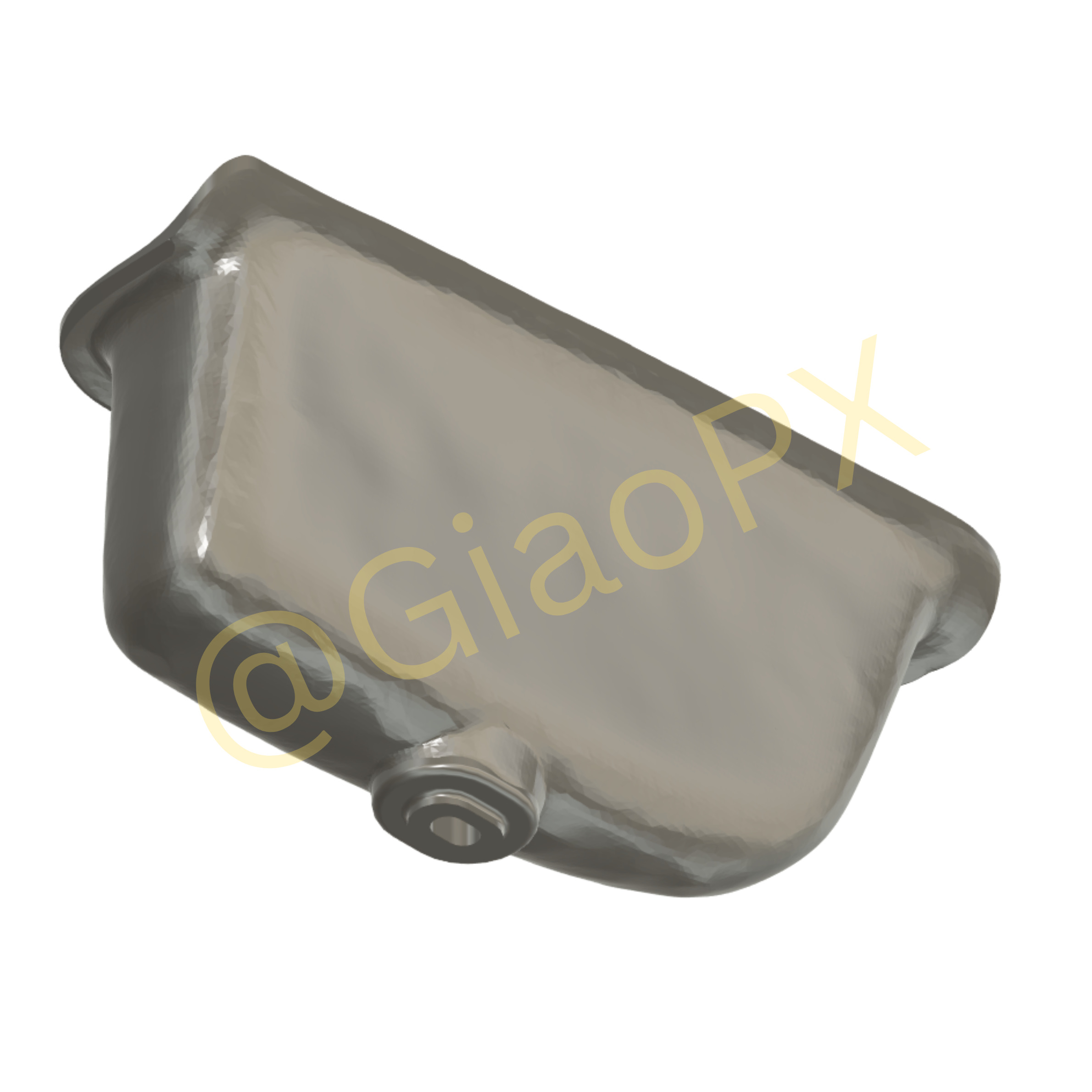 Subaru Impreza GC8 Door Handle 3D Scanned Model 3D print model_14