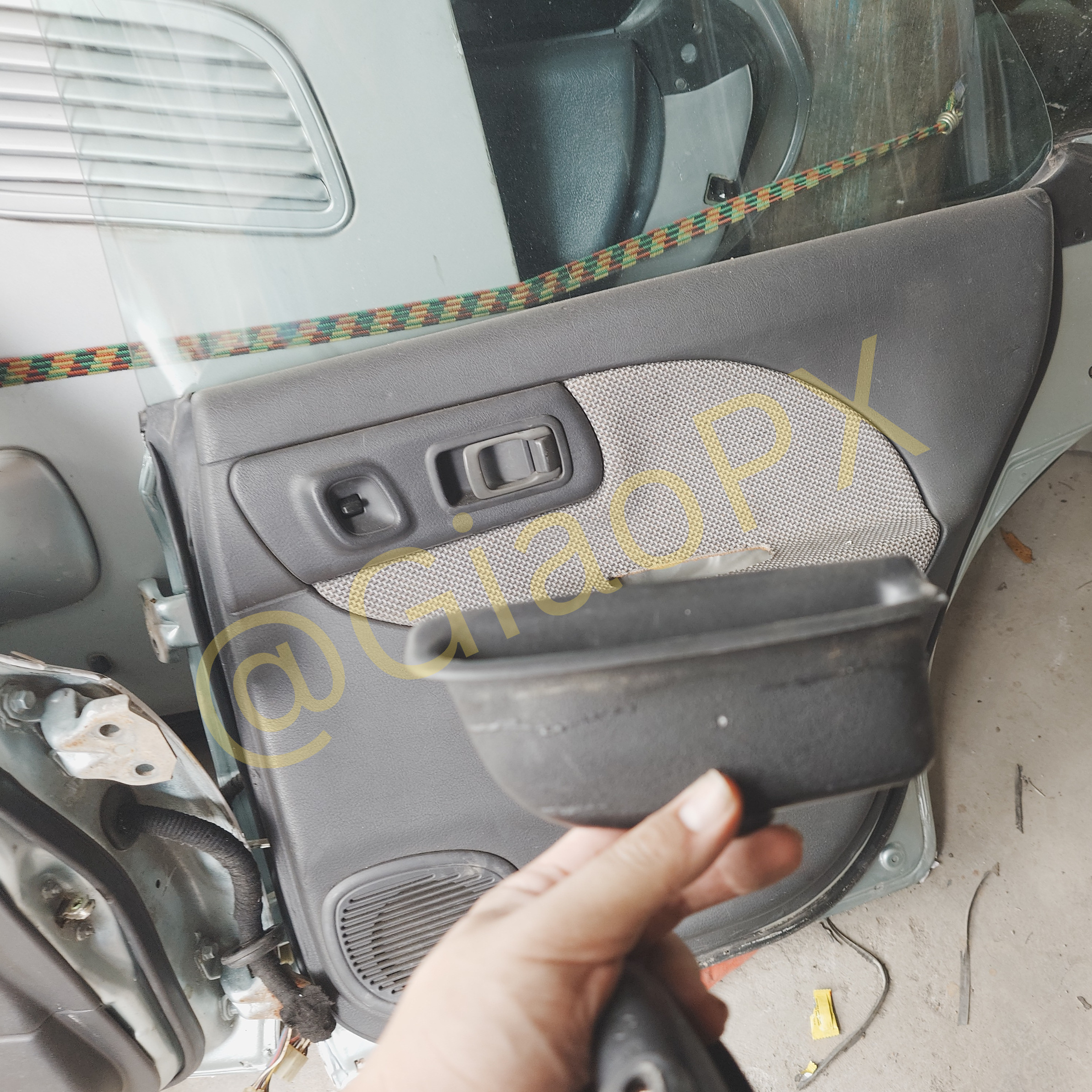 Subaru Impreza GC8 Door Handle 3D Scanned Model 3D print model_12