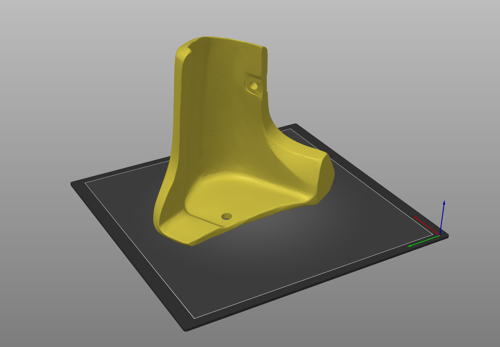 Subaru Impreza GC8 Rear Aero Guard 3D Scanned Model 3D print model_11