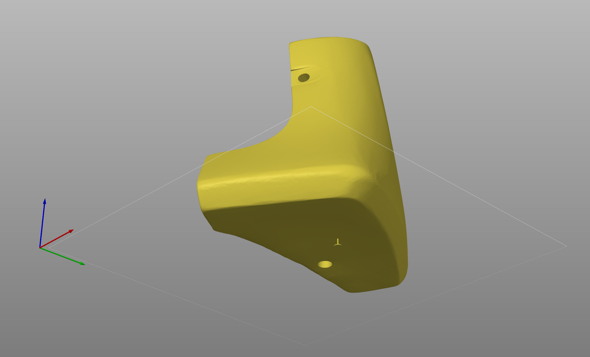 Subaru Impreza GC8 Rear Aero Guard 3D Scanned Model 3D print model_10