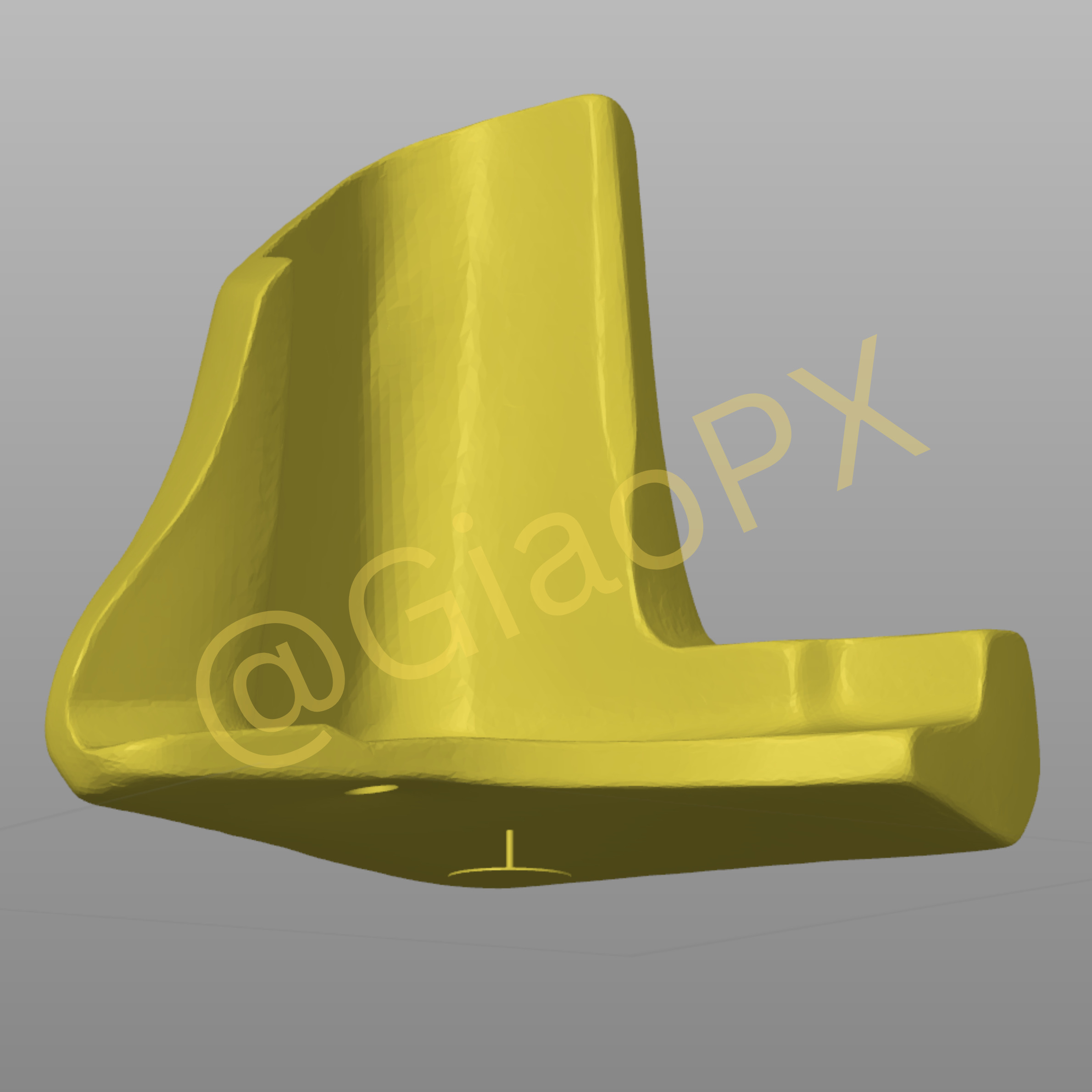 Subaru Impreza GC8 Front Aero Guard 3D Scanned Model 3D print model_10