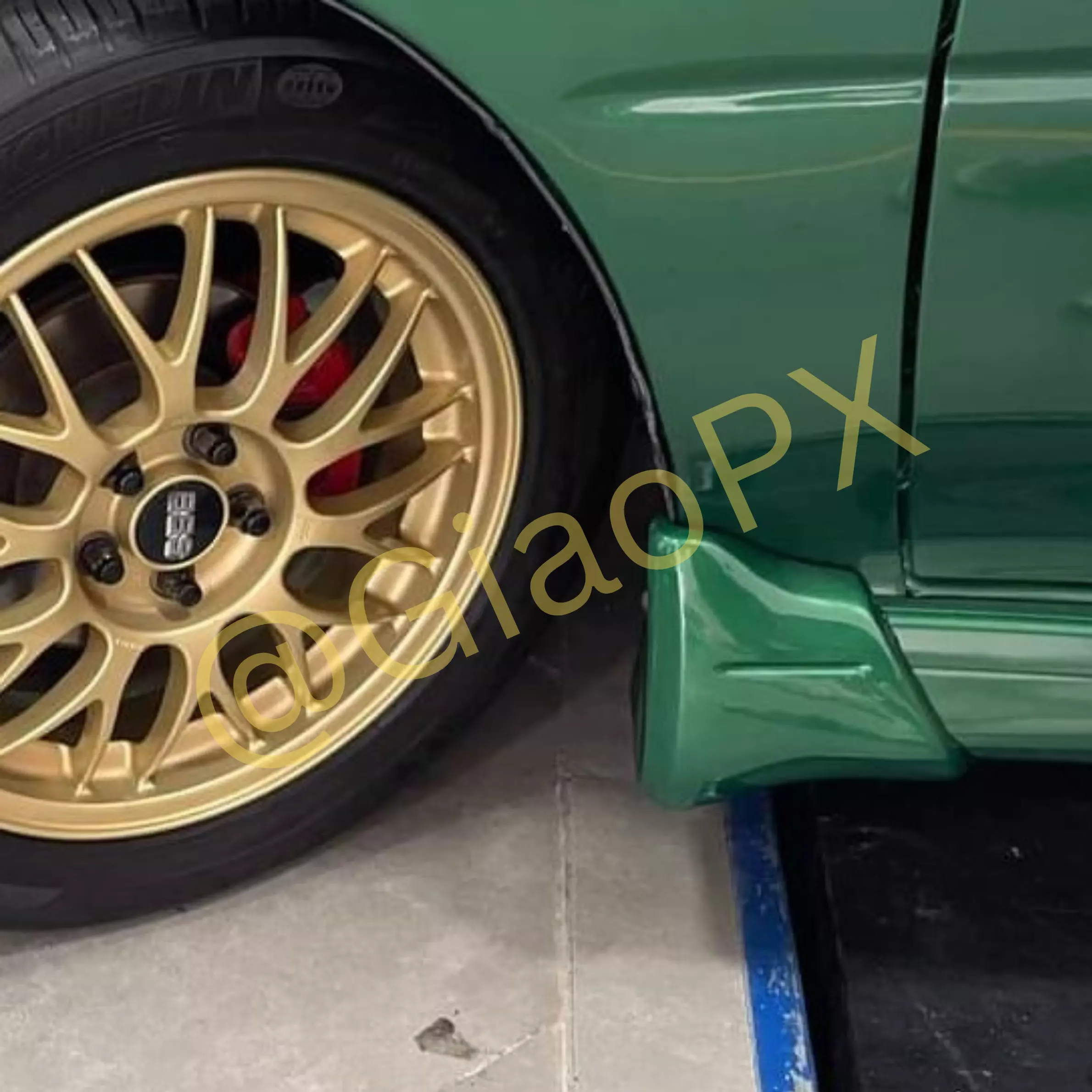 Subaru Impreza GC8 Front Aero Guard 3D Scanned Model 3D print model_0