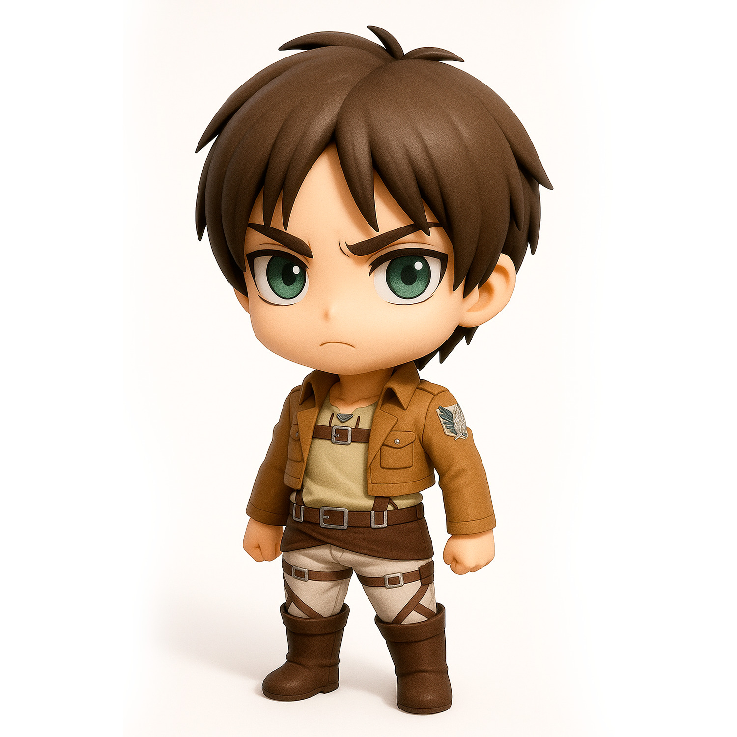 Chibi Eren 3D print model_4
