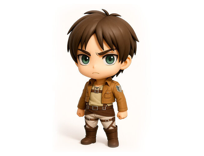 Chibi Eren 3D print model