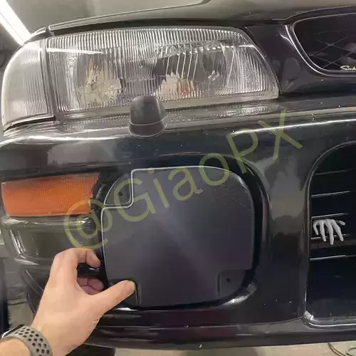 Scanned Subaru Impreza GC8 Fog Light Cover 3D print model