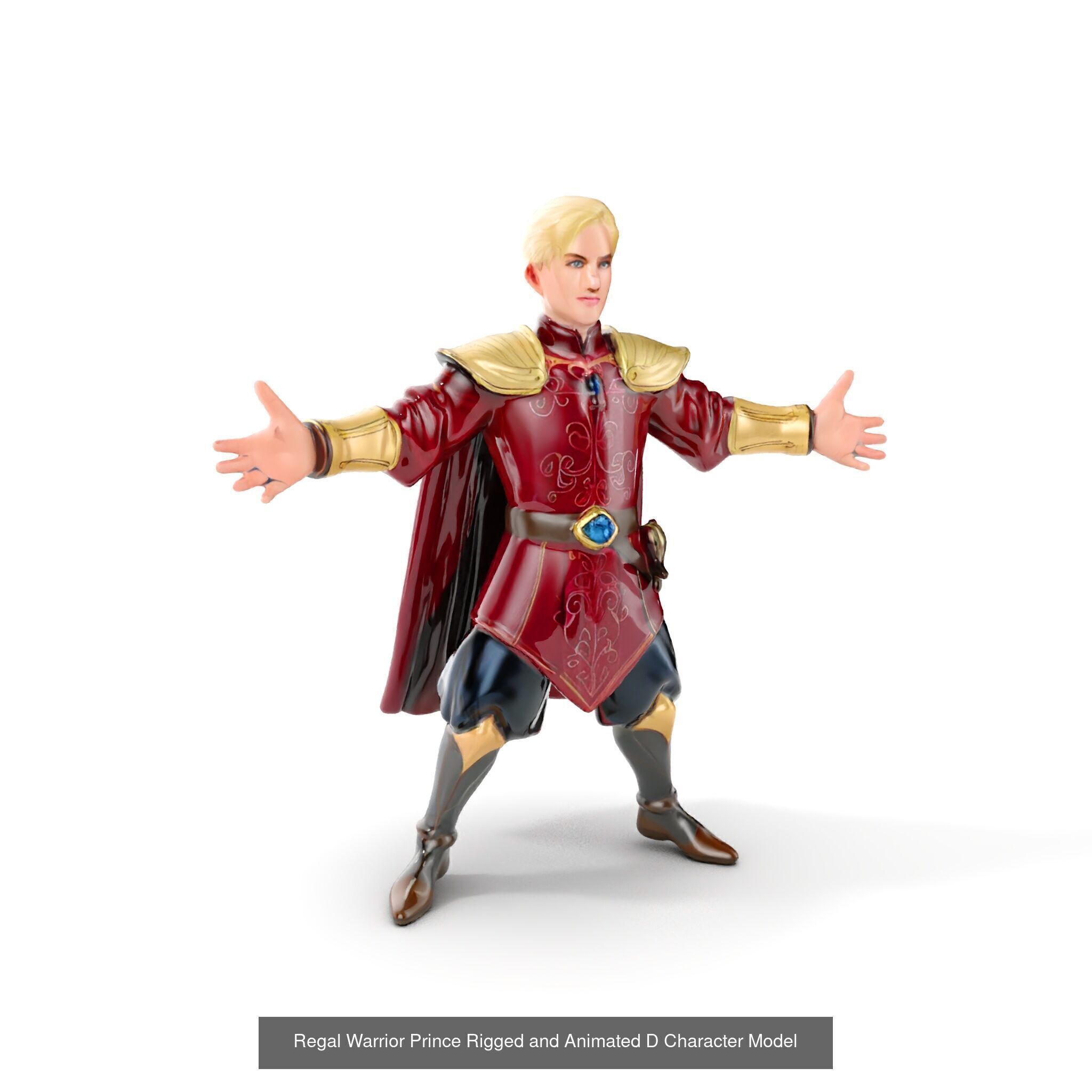 Princes of Elegance Pack 3D Model Collection_24