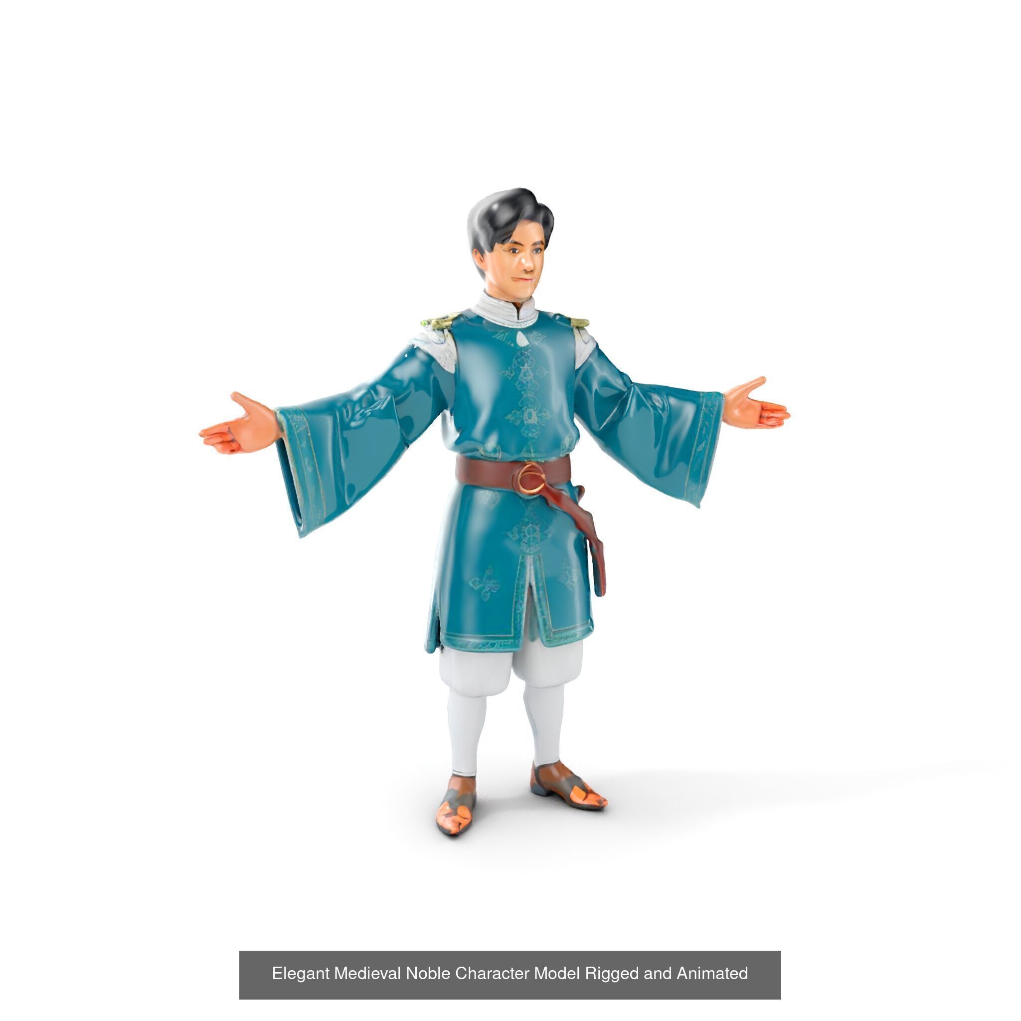 Princes of Elegance Pack 3D Model Collection_27