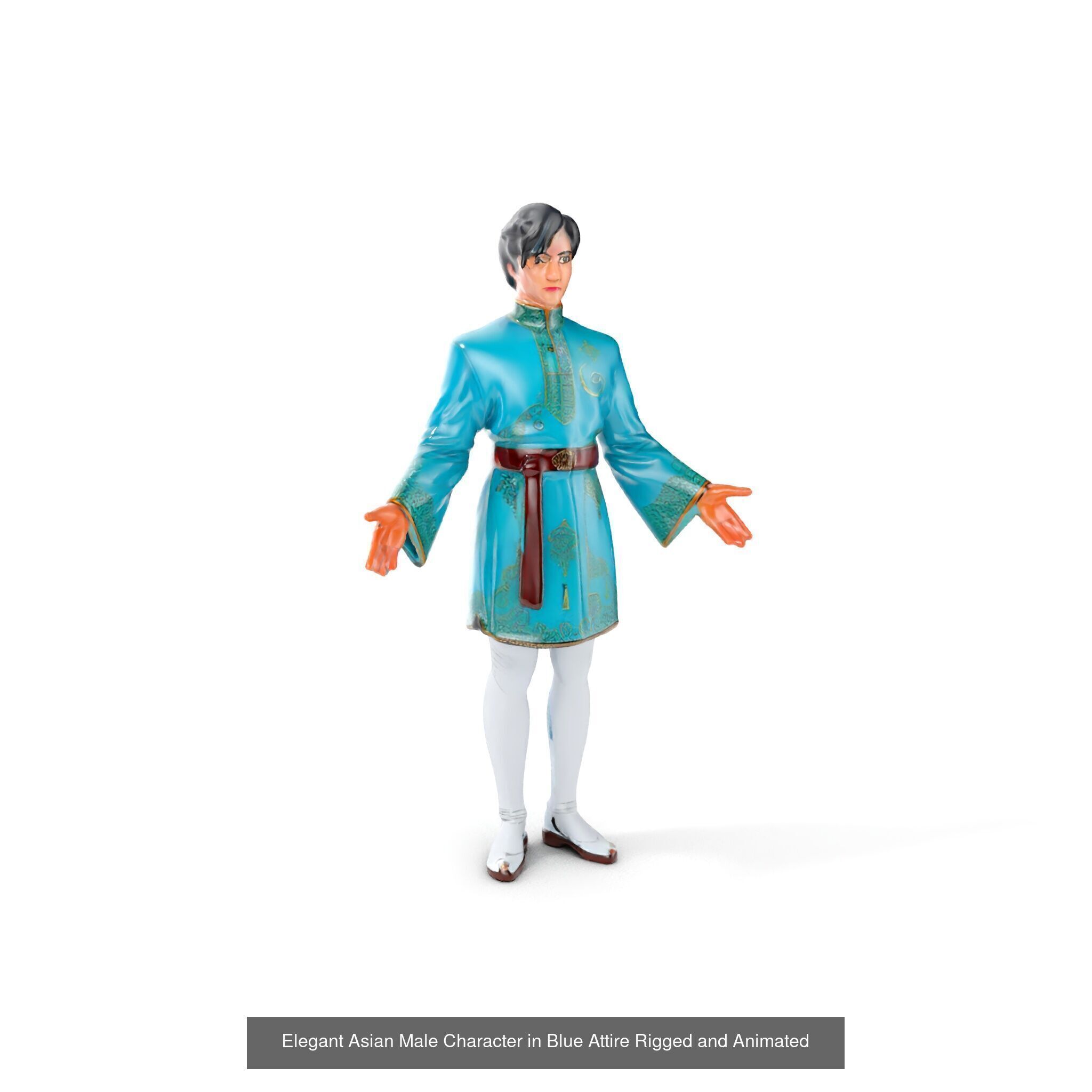 Princes of Elegance Pack 3D Model Collection_29
