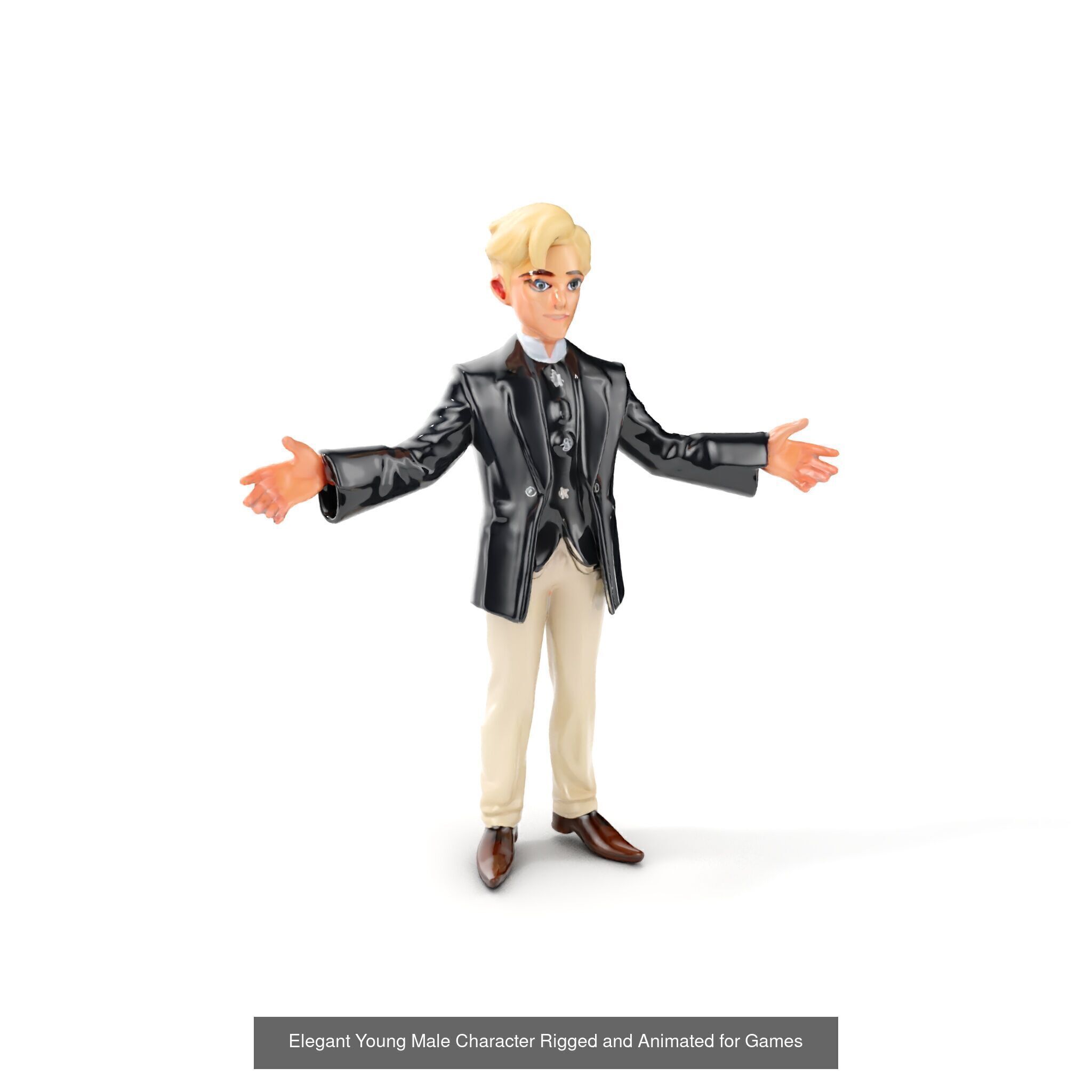 Princes of Elegance Pack 3D Model Collection_28