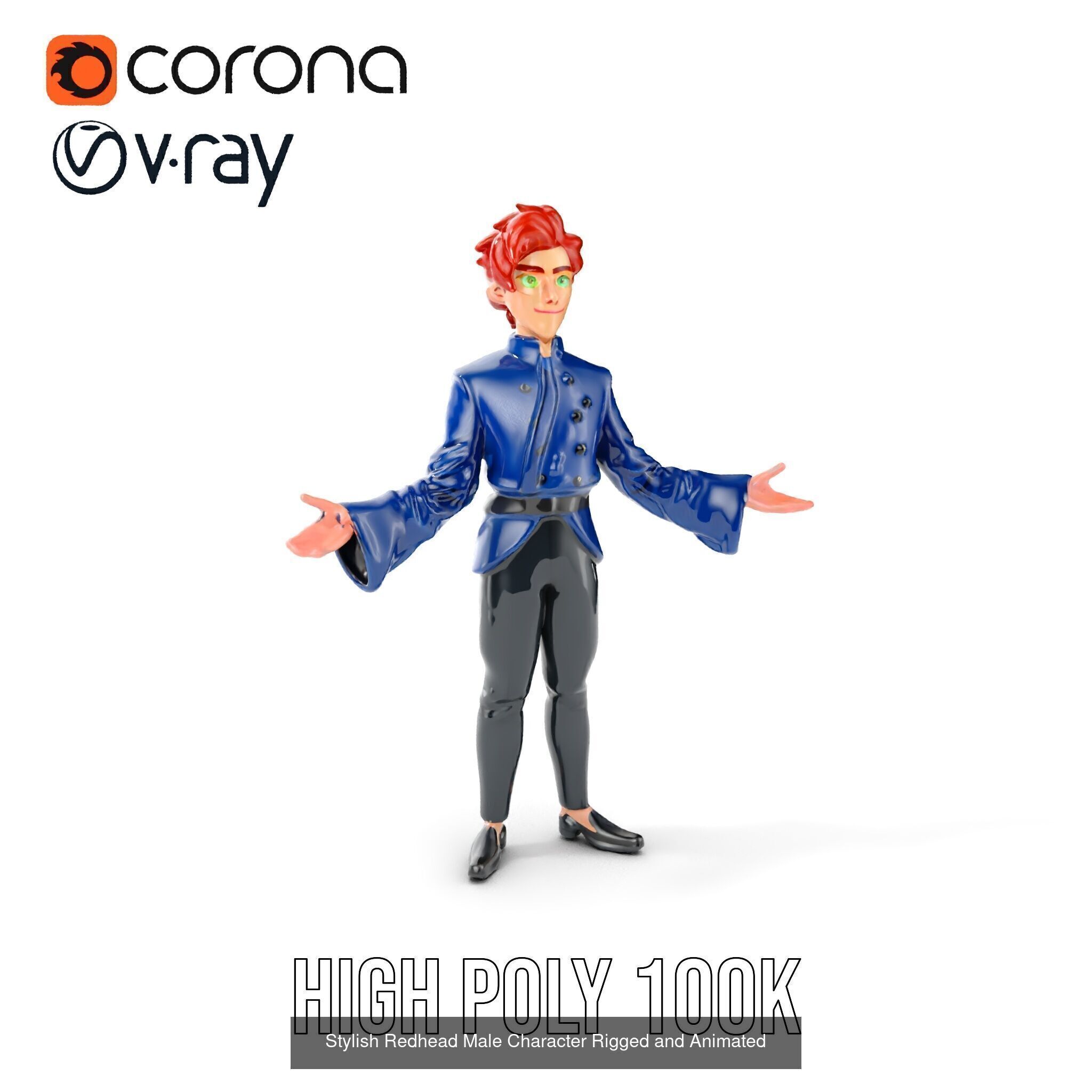 Princes of Elegance Pack 3D Model Collection_18