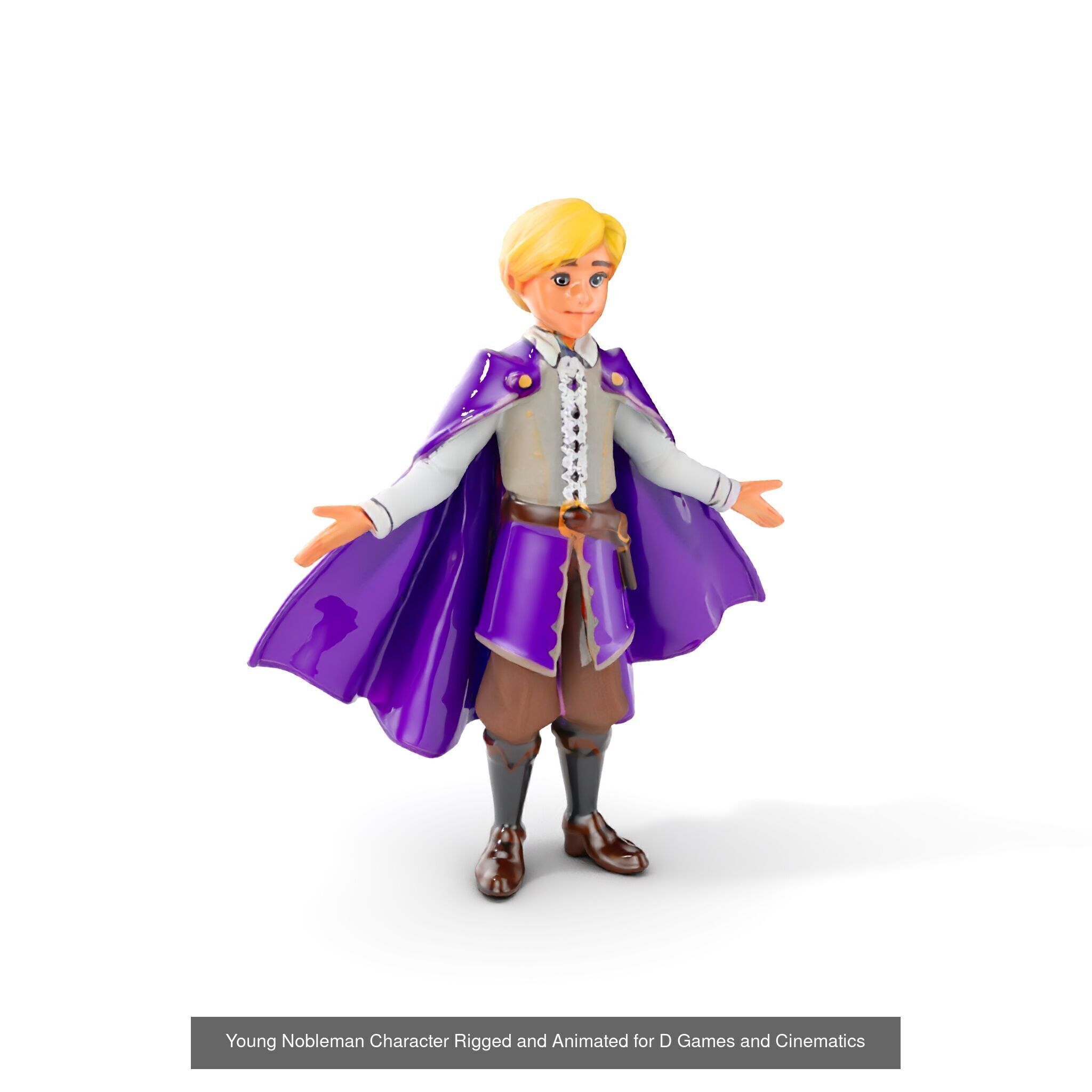 Princes of Elegance Pack 3D Model Collection_25