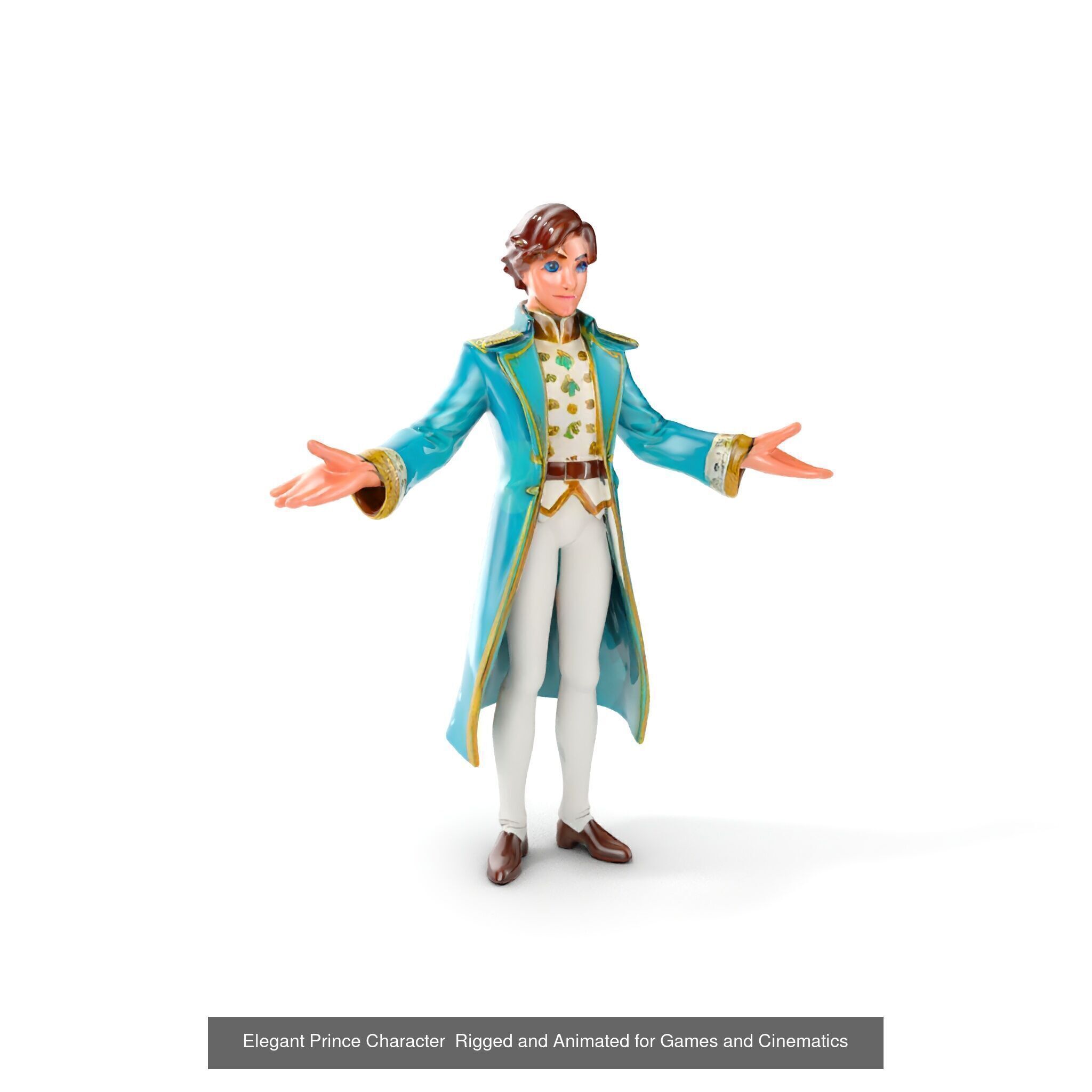 Princes of Elegance Pack 3D Model Collection_20