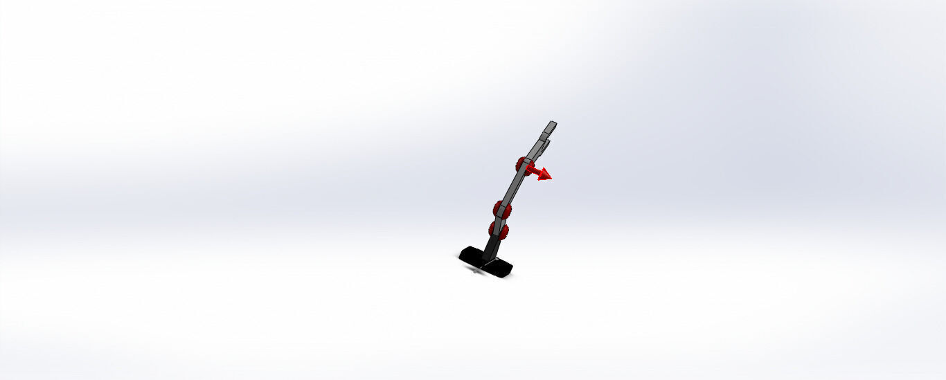 SolidWorks Robotic Arm Mechanism Simulation 3D print model_20